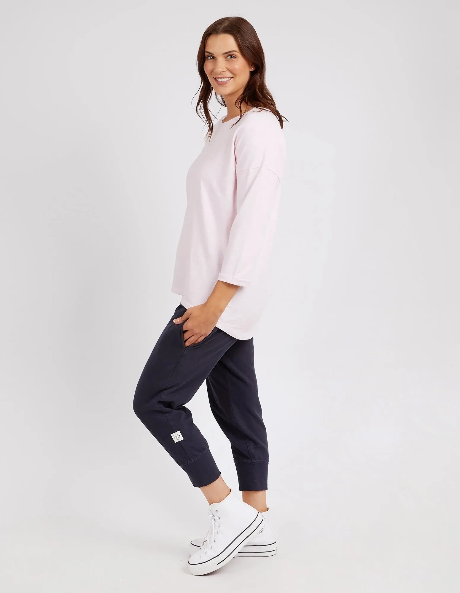 Annie 3/4 Sleeve Tee Pink Lady sold by Elm Lifestyle product image thumbnail 4