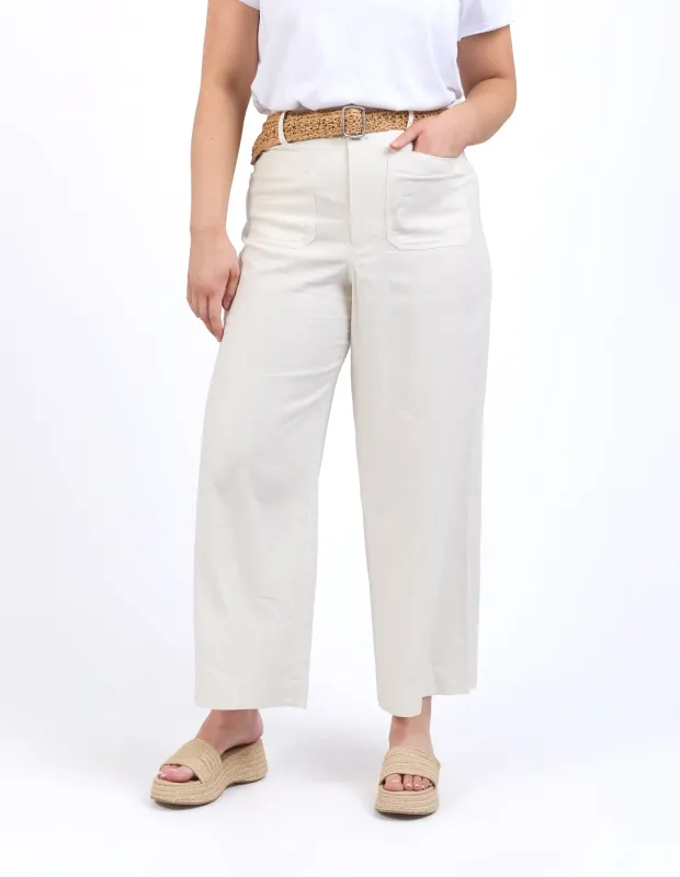 Wendy Pant Marshmallow sold by Elm Lifestyle