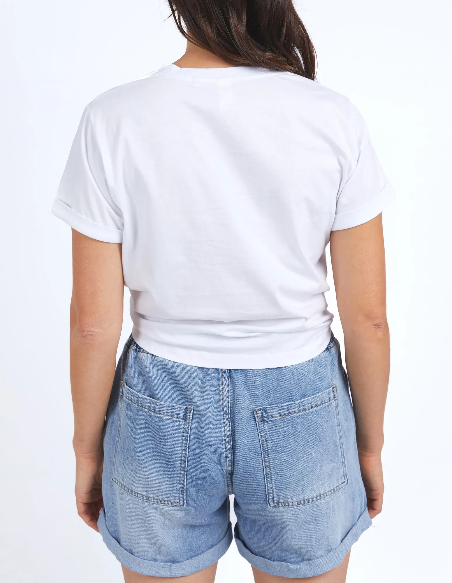 Knot Tee White sold by Elm Lifestyle product image thumbnail 3