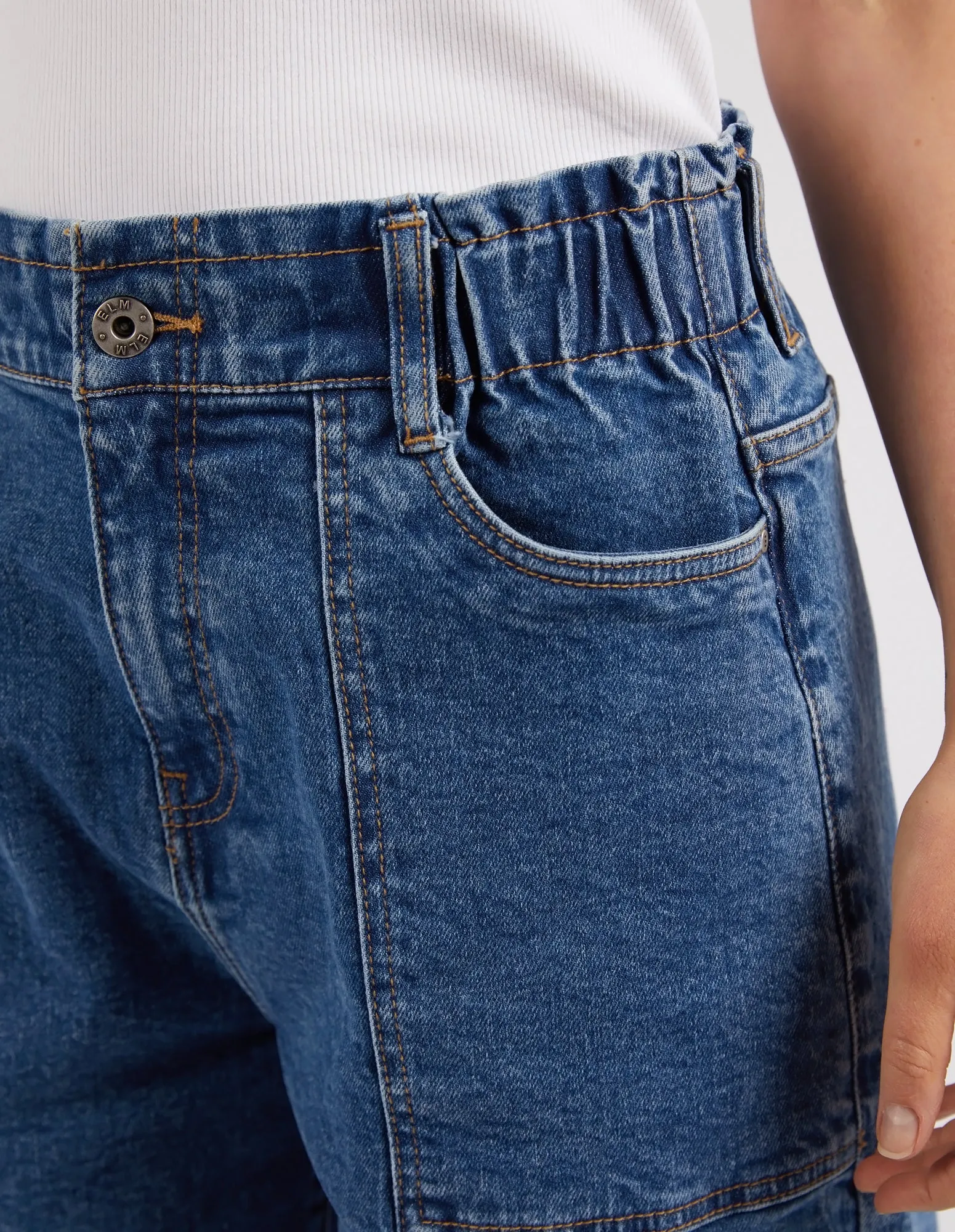 Atlas Denim Short Dark Blue Wash sold by Elm Lifestyle product image thumbnail 5