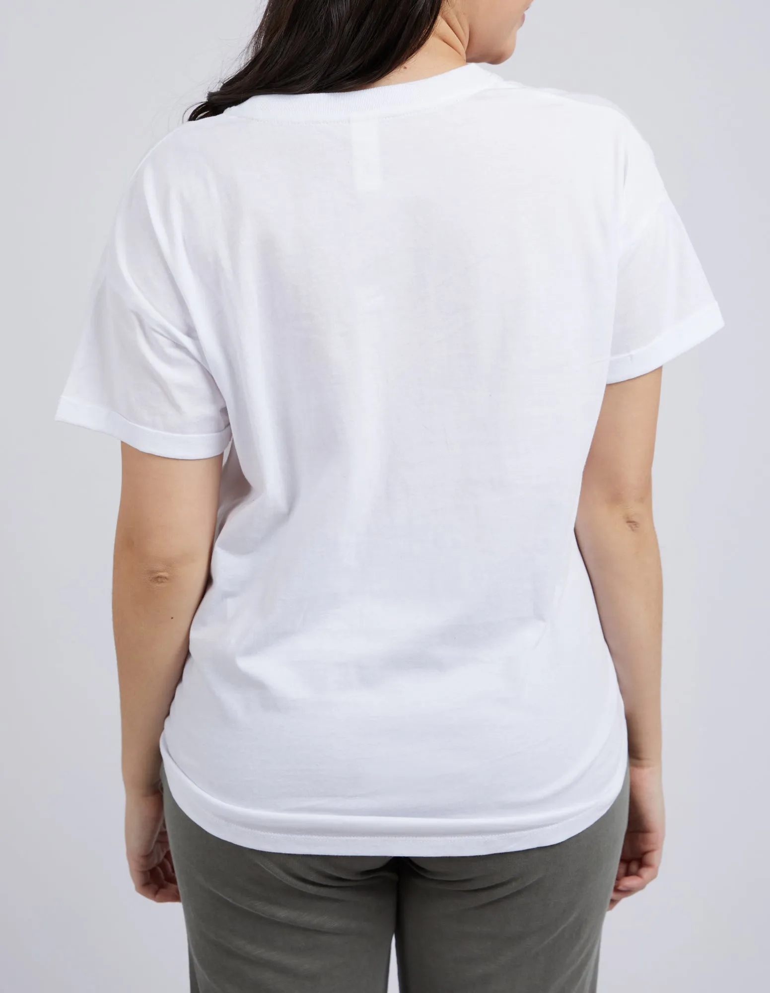 Halli Short Sleeve Tee White sold by Elm Lifestyle product image thumbnail 3