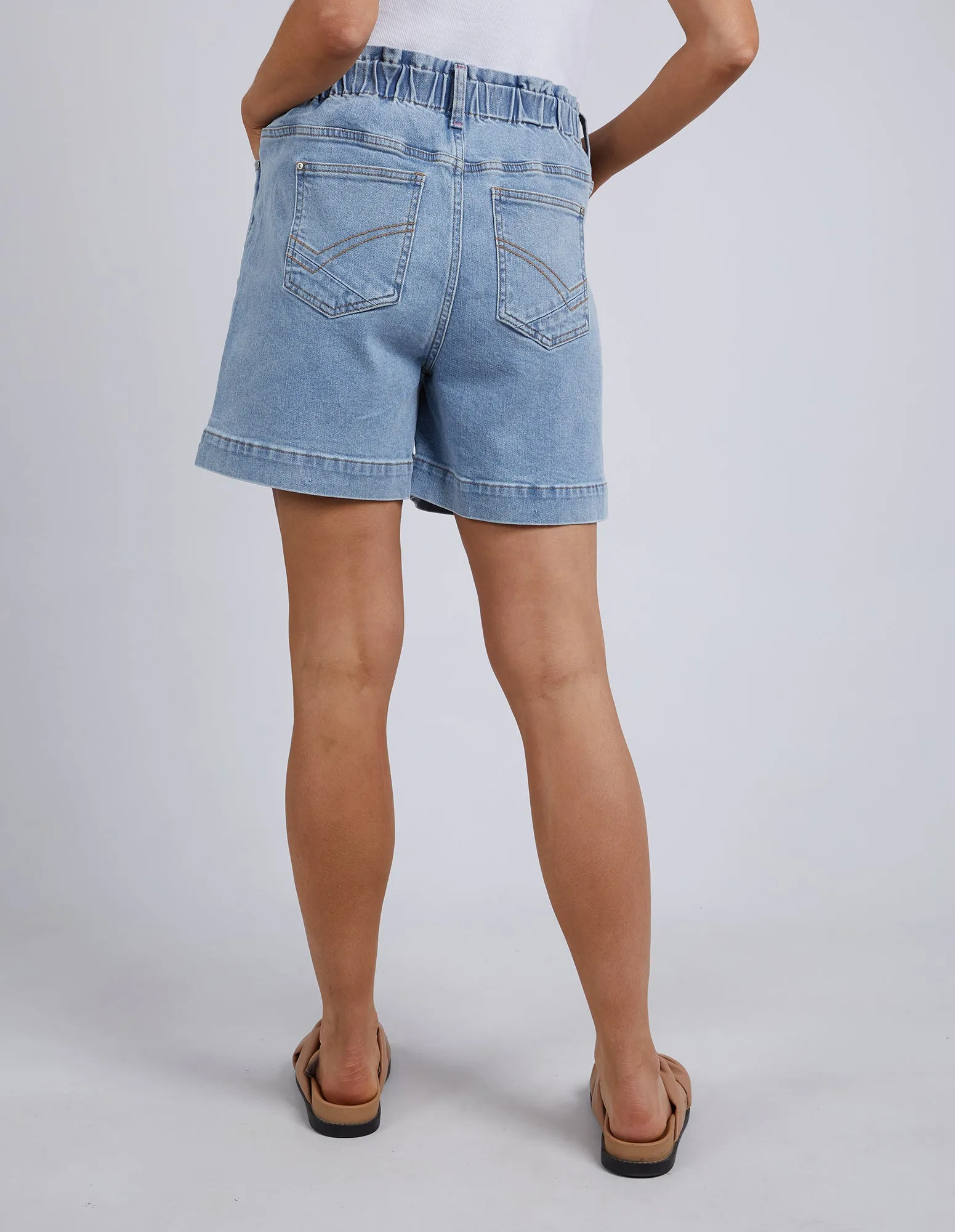 Atlas Denim Short Mid Blue Wash sold by Elm Lifestyle product image thumbnail 3