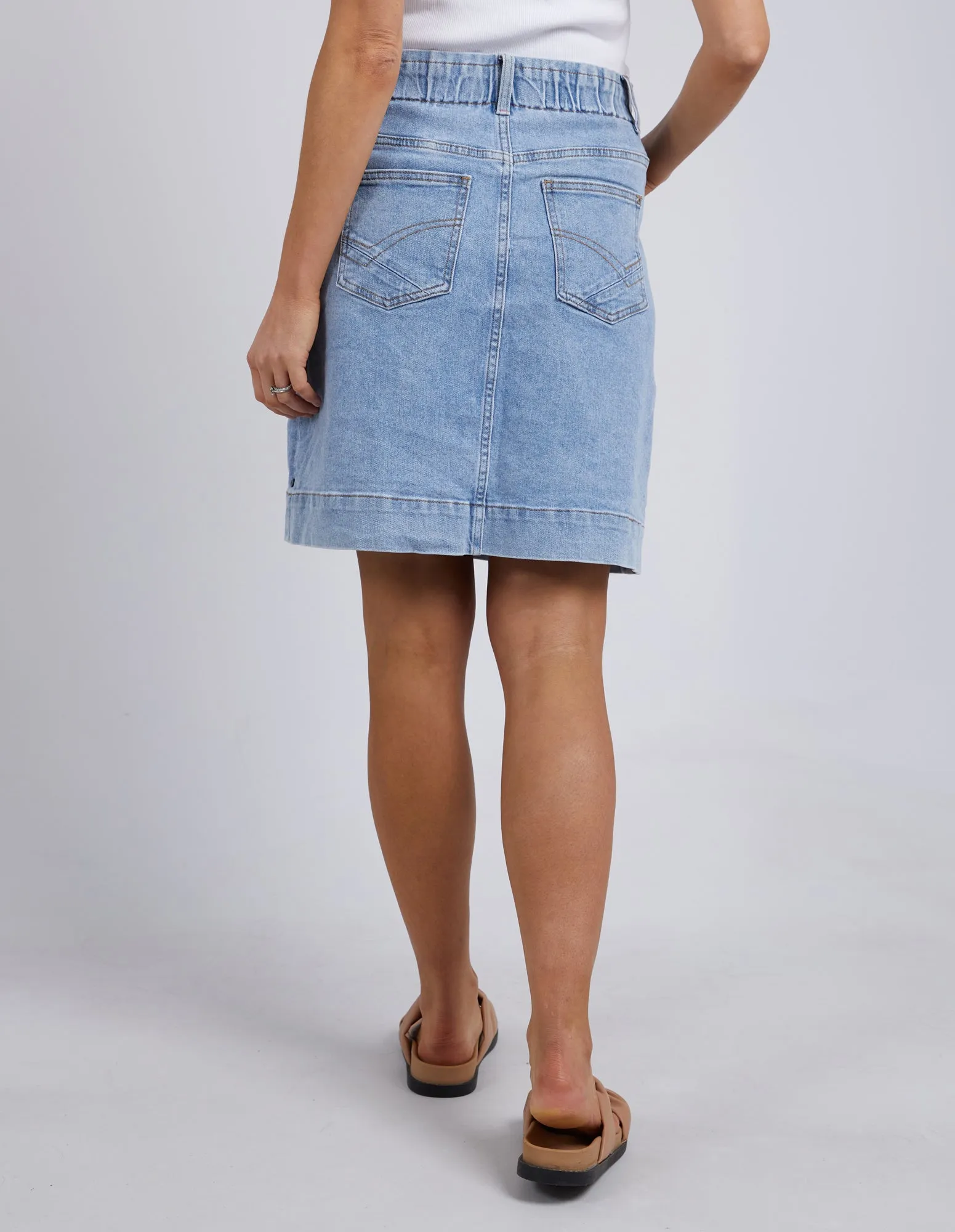 Atlas Denim Skirt Blue sold by Elm Lifestyle product image thumbnail 3