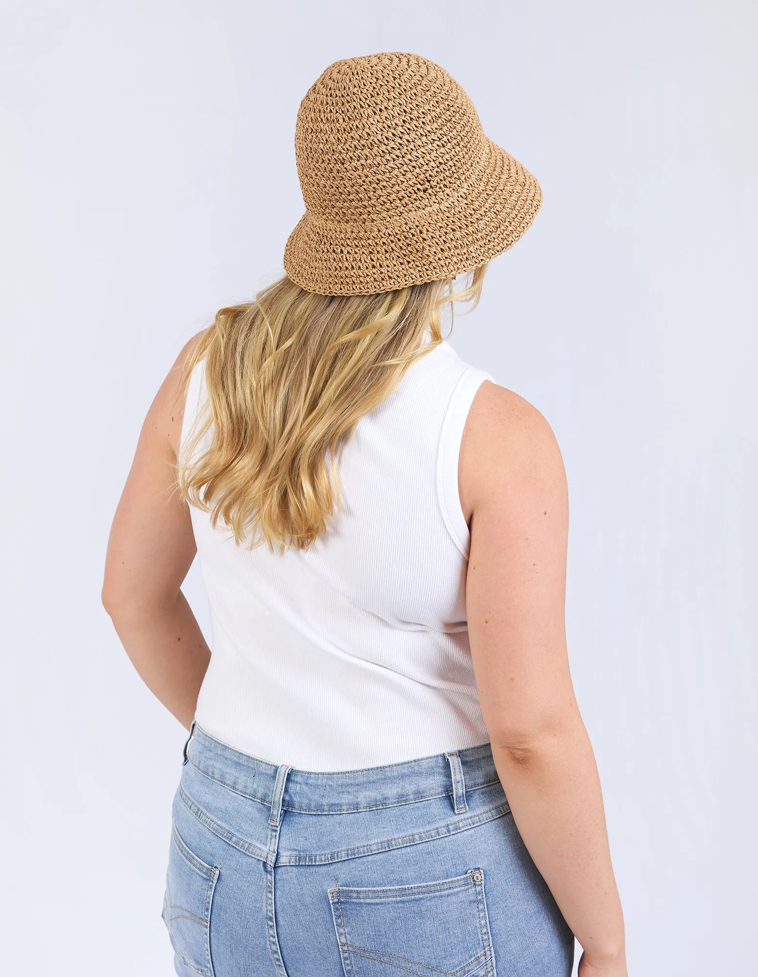 Palm Bucket Tan sold by Elm Lifestyle product image thumbnail 2