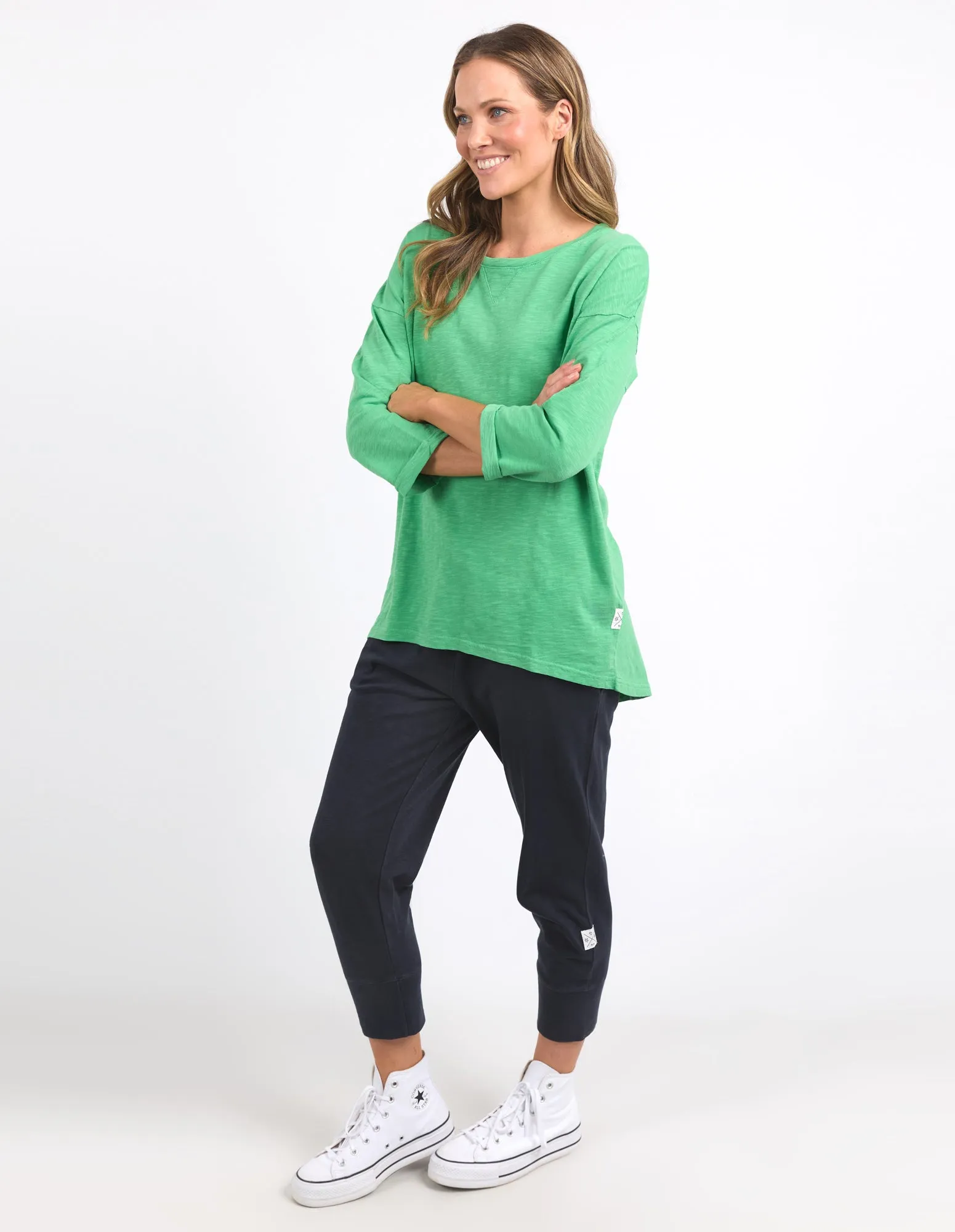 Annie 3/4 Sleeve Tee Greenbriar sold by Elm Lifestyle product image thumbnail 4
