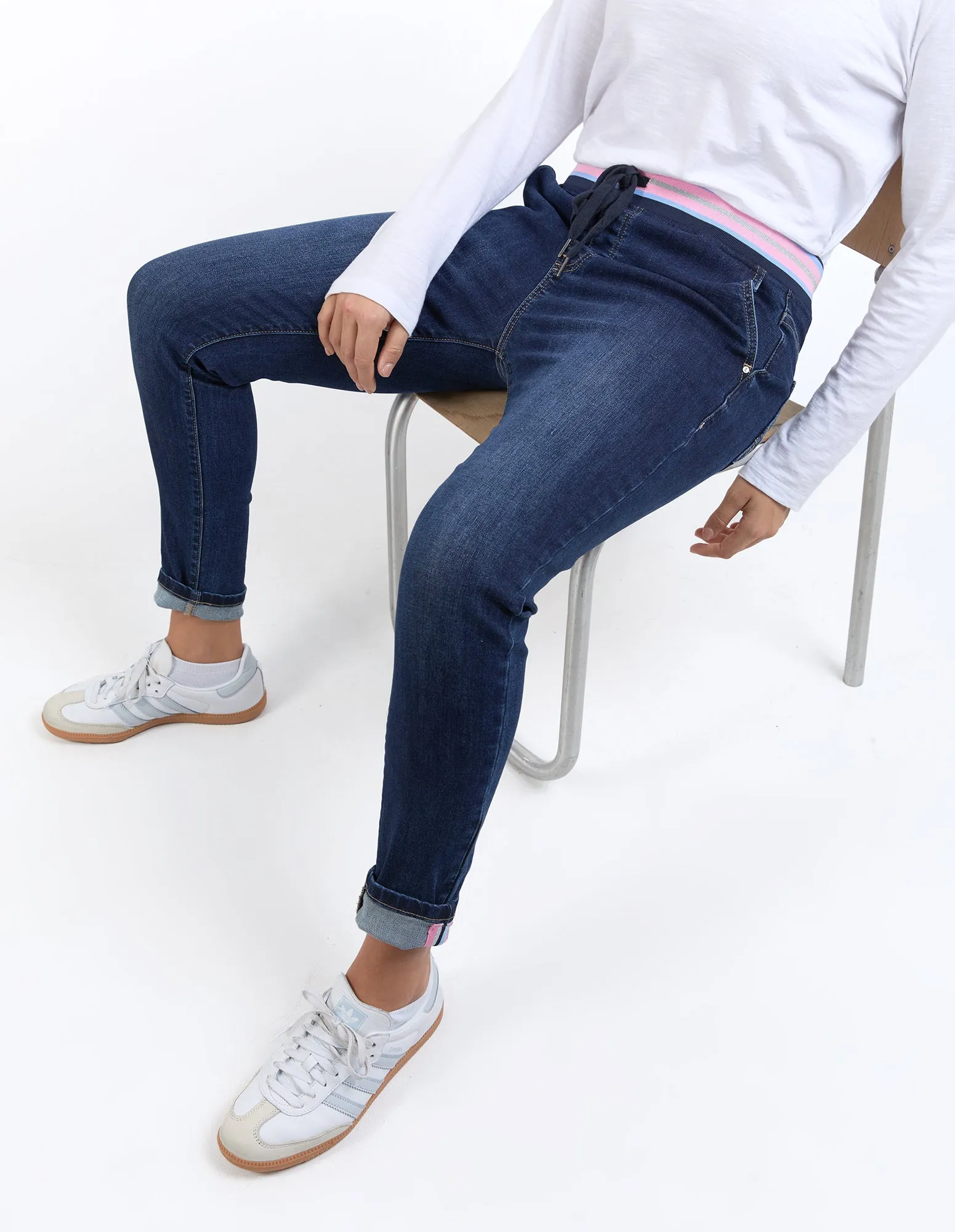 Melody Denim Jogger Indigo sold by Elm Lifestyle product image thumbnail 4