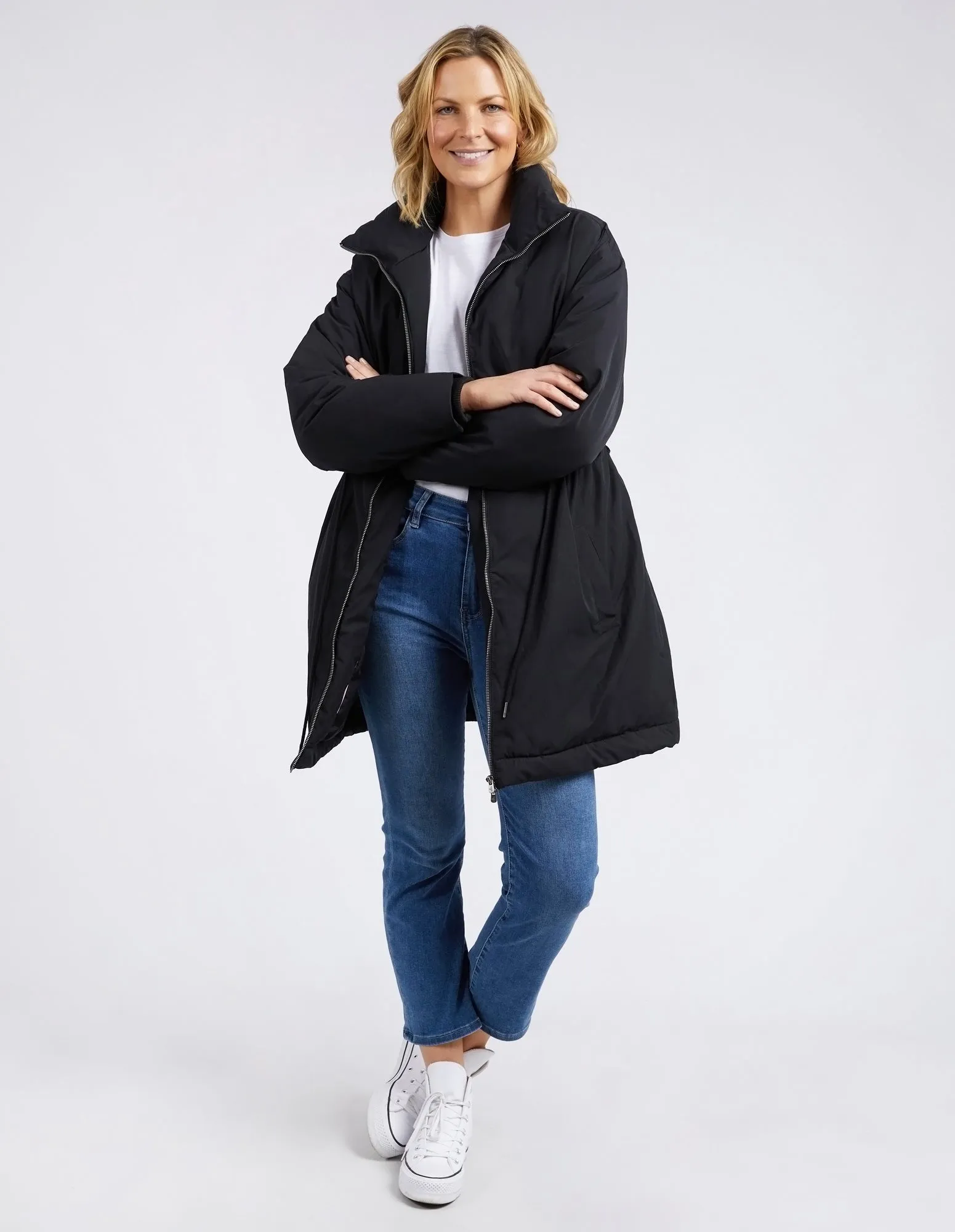 Phoebe Puffer Jacket Black sold by Elm Lifestyle product image thumbnail 2