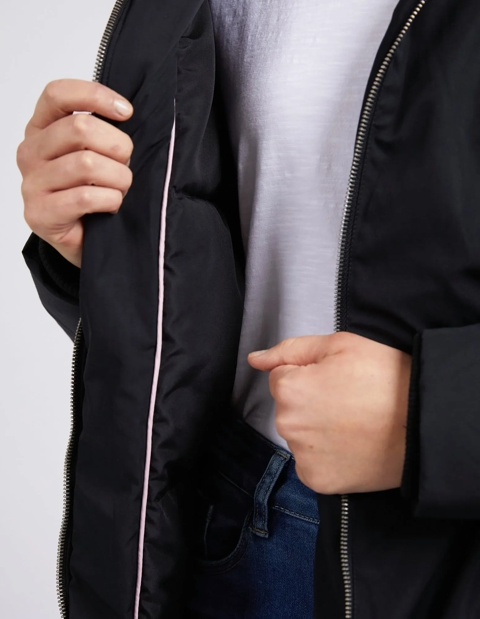 Phoebe Puffer Jacket Black sold by Elm Lifestyle product image thumbnail 5