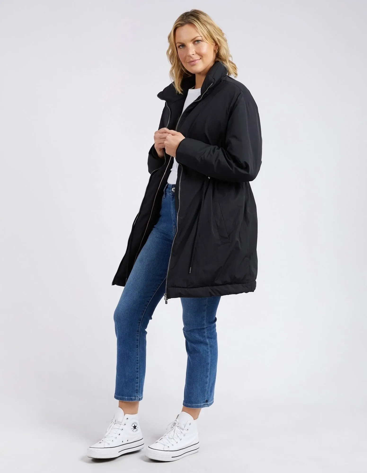 Phoebe Puffer Jacket Black sold by Elm Lifestyle product image thumbnail 4