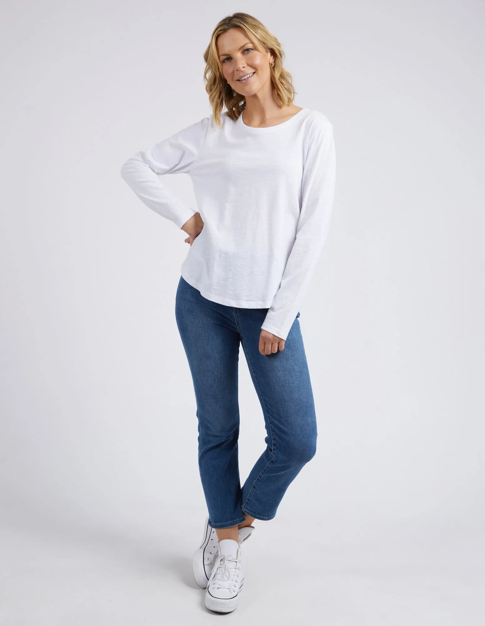 Everyday Long Sleeve White sold by Elm Lifestyle product image thumbnail 2