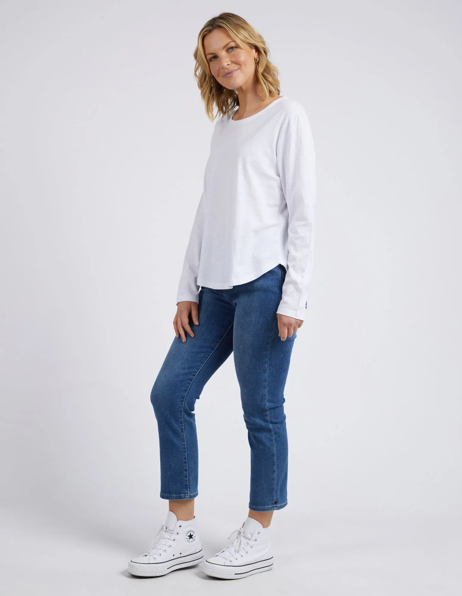 Everyday Long Sleeve White sold by Elm Lifestyle product image thumbnail 4