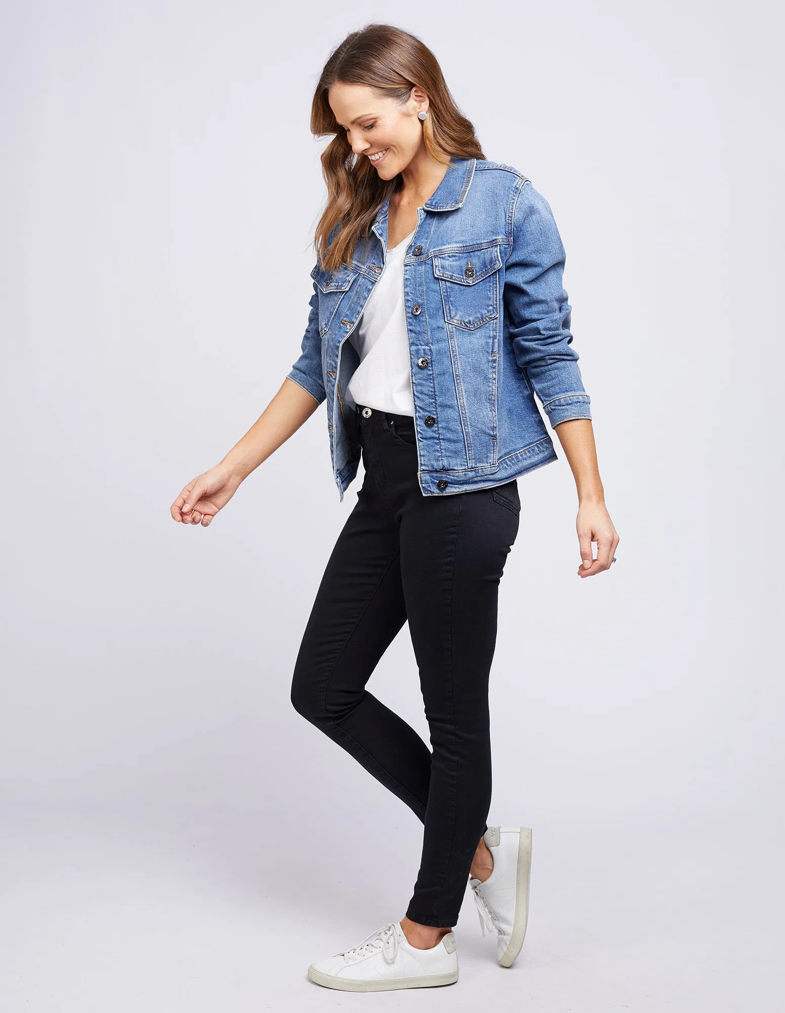 Angie Denim Jacket Blue sold by Elm Lifestyle product image thumbnail 4