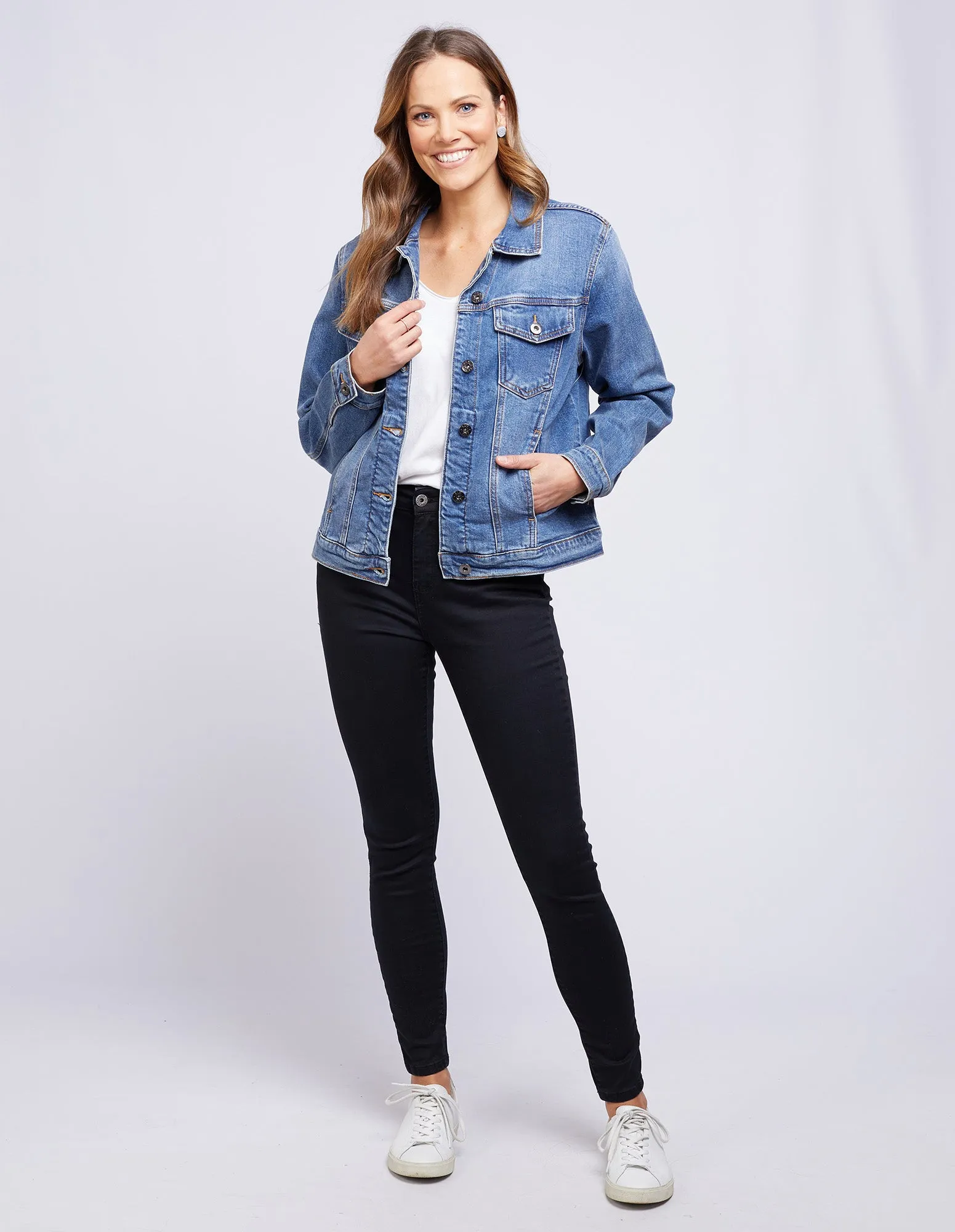 Angie Denim Jacket Blue sold by Elm Lifestyle product image thumbnail 2