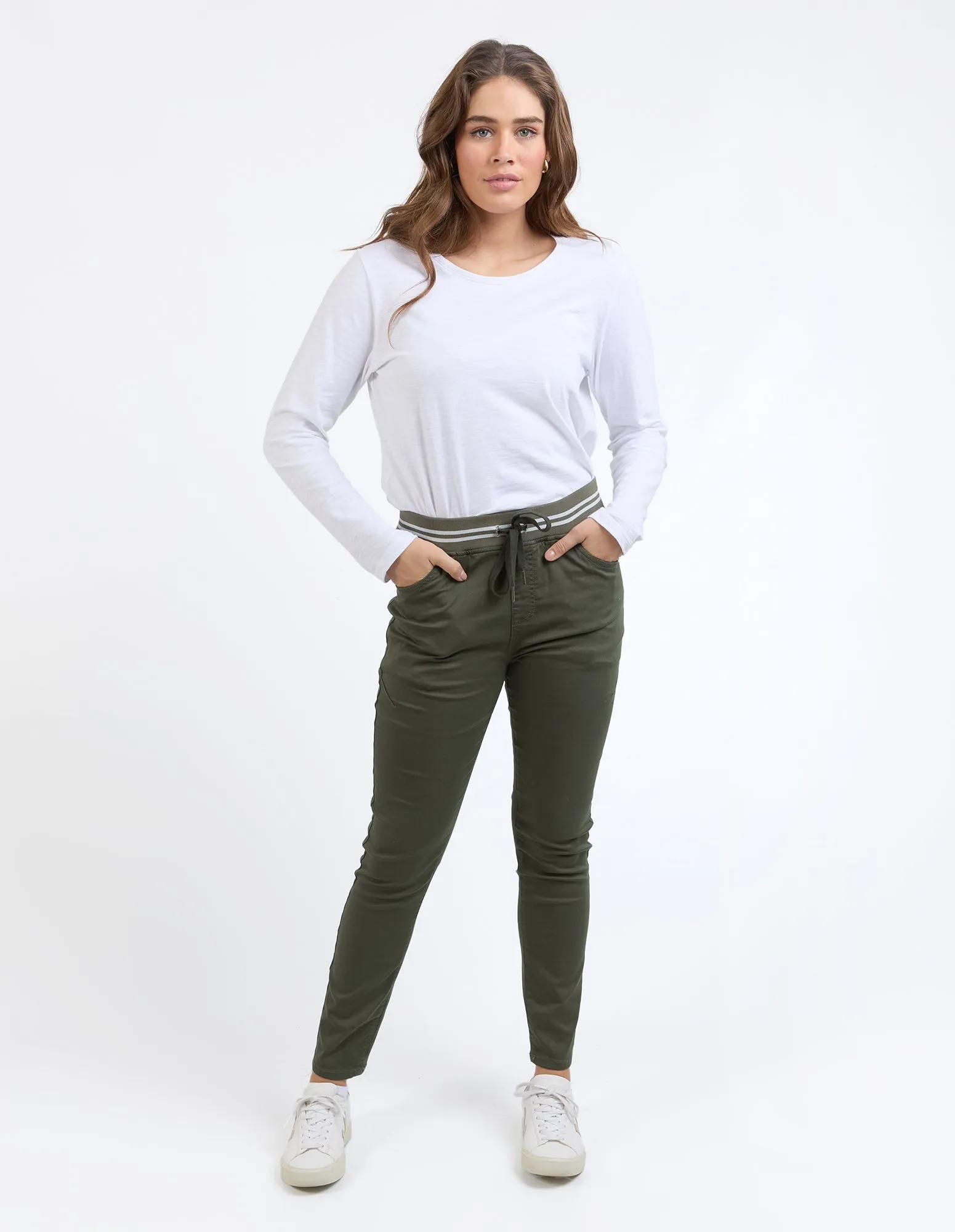 Margo Jogger Khaki sold by Elm Lifestyle product image thumbnail 2