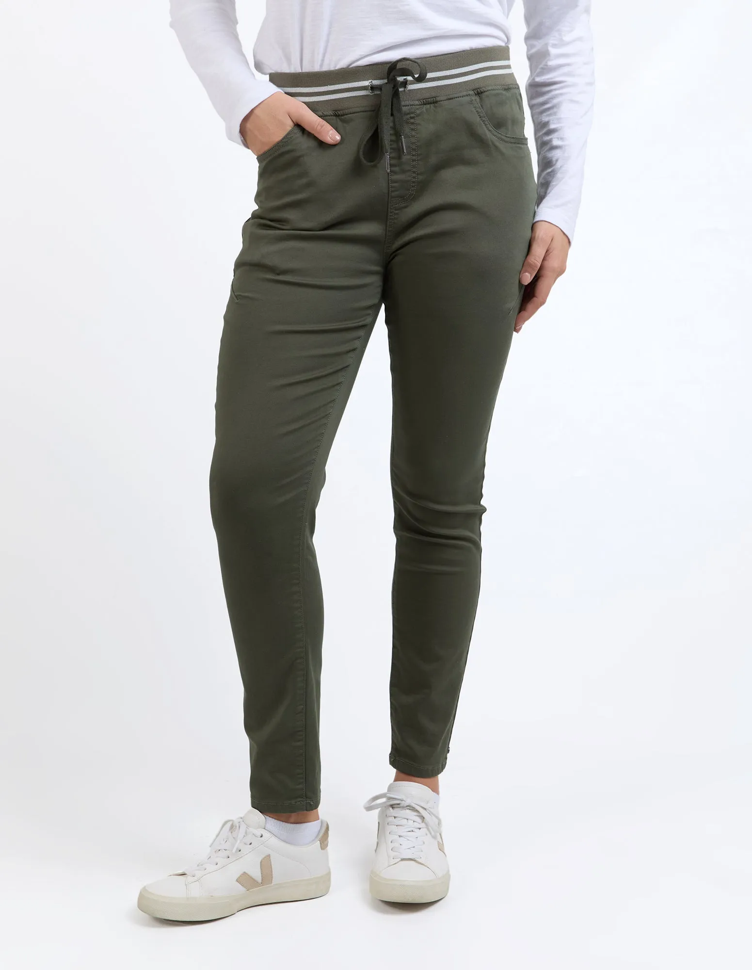 Margo Jogger Khaki sold by Elm Lifestyle