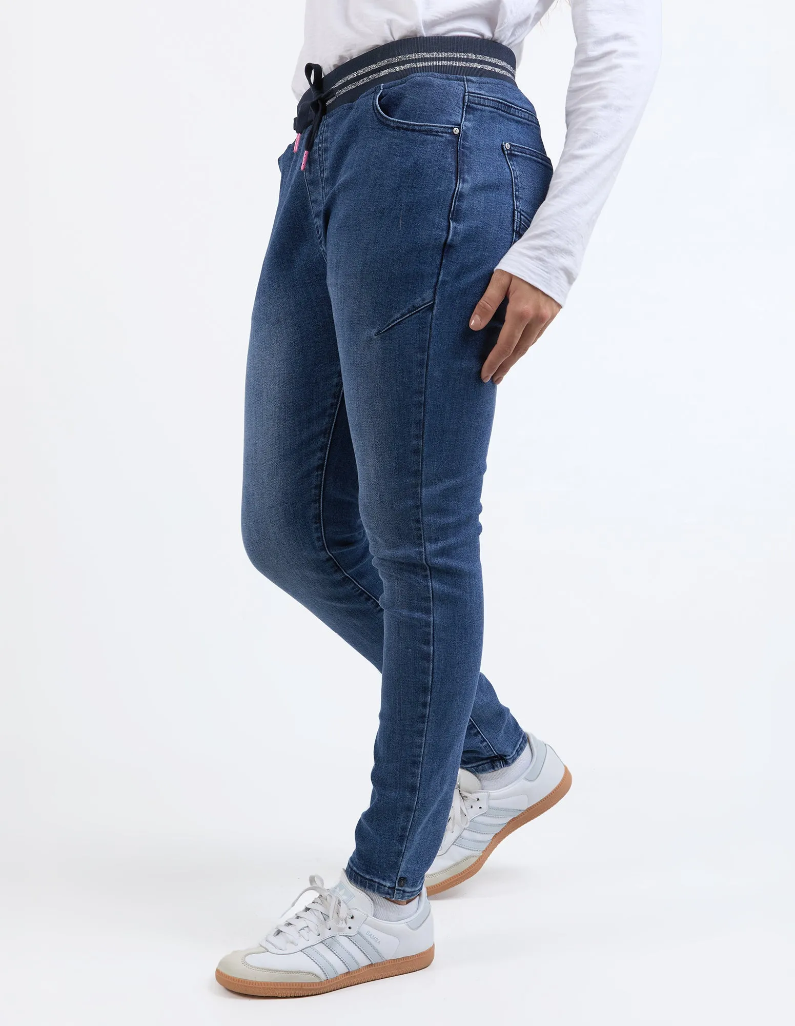 Melody Denim Jogger Dusty Blue sold by Elm Lifestyle product image thumbnail 4