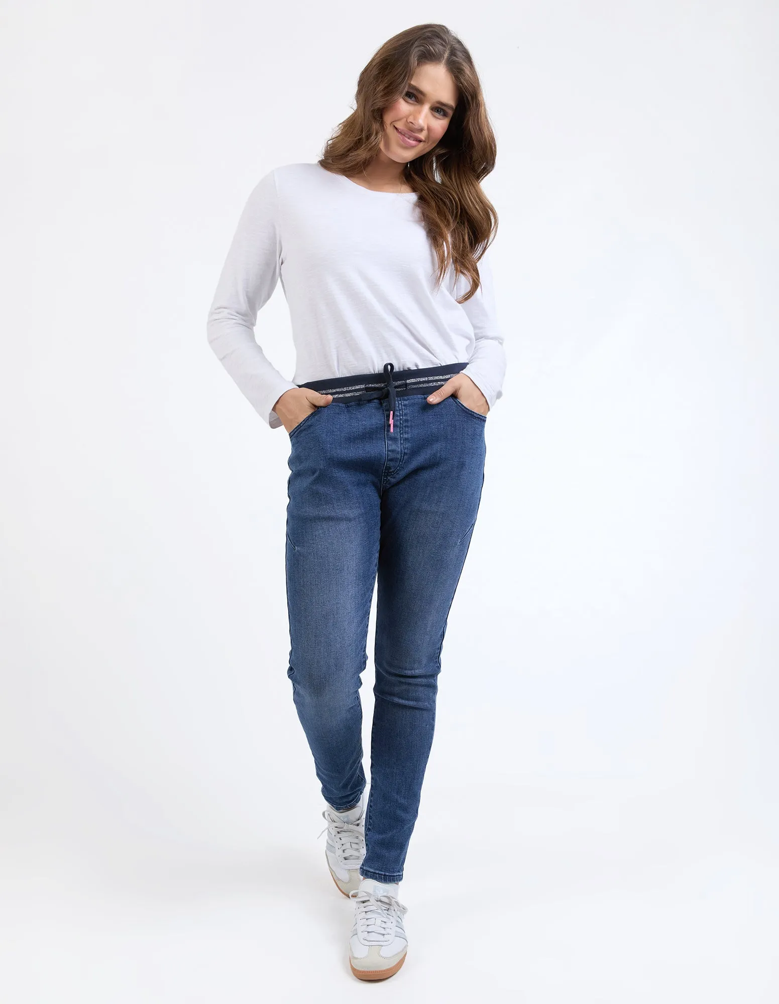 Melody Denim Jogger Dusty Blue sold by Elm Lifestyle product image thumbnail 2