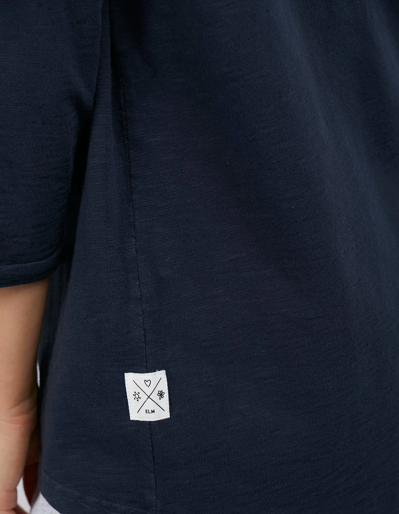 Annie 3/4 Sleeve Tee Navy sold by Elm Lifestyle product image thumbnail 5