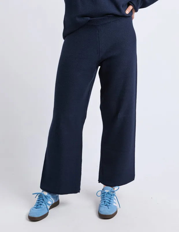 Marley Knit Pant Dark Sapphire sold by Elm Lifestyle