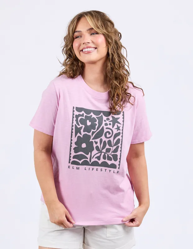 Winona Tee Dusk Pink sold by Elm Lifestyle
