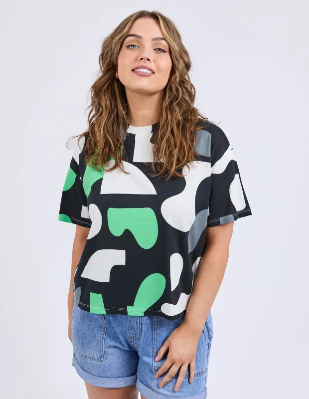 Stijl Tee Abstract Yardage Prt sold by Elm Lifestyle