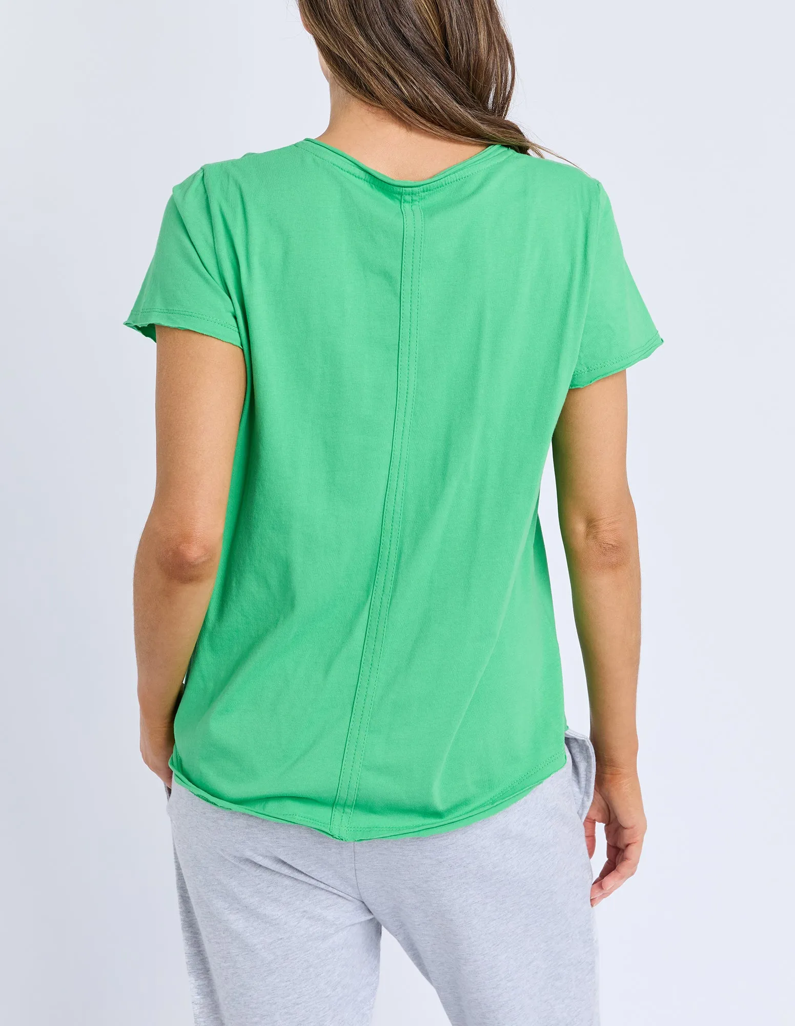 Pima Vee Tee Spring Green sold by Elm Lifestyle product image thumbnail 3