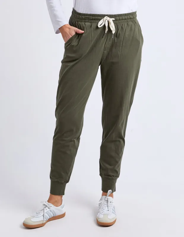 Wash Out Lounge Pant Khaki sold by Elm Lifestyle