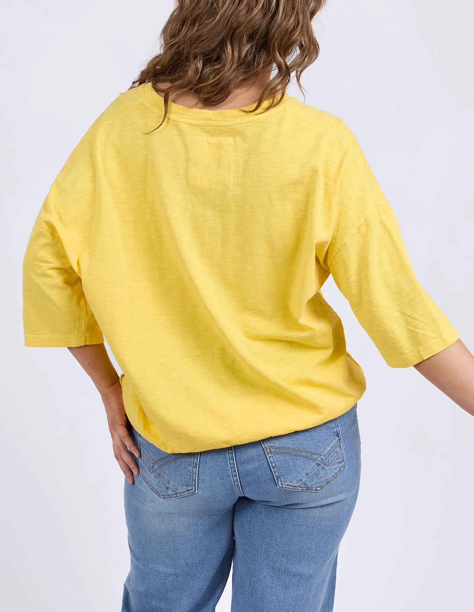 Mazie Vee Neck Lemon sold by Elm Lifestyle product image thumbnail 4