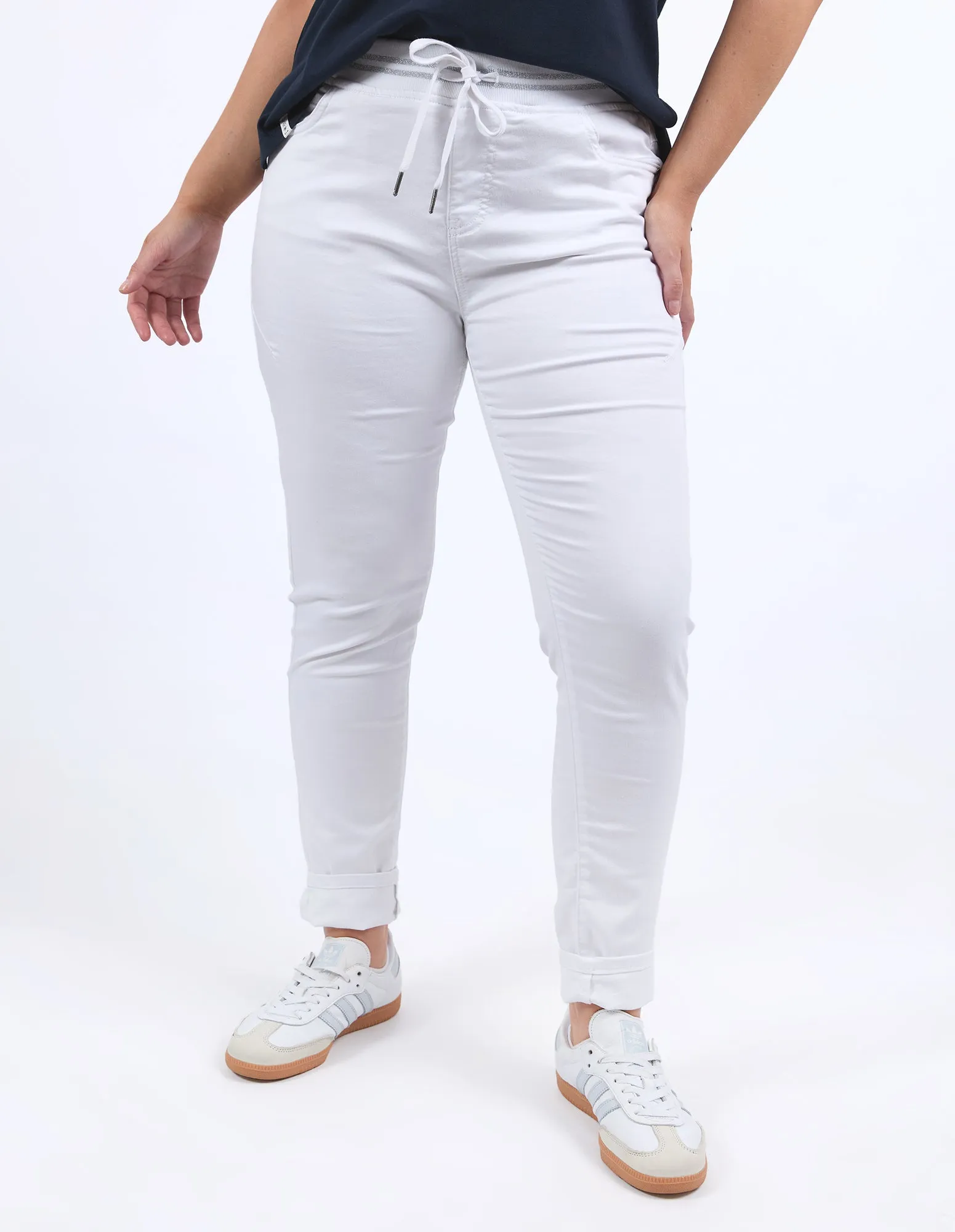 Margo Jogger White sold by Elm Lifestyle