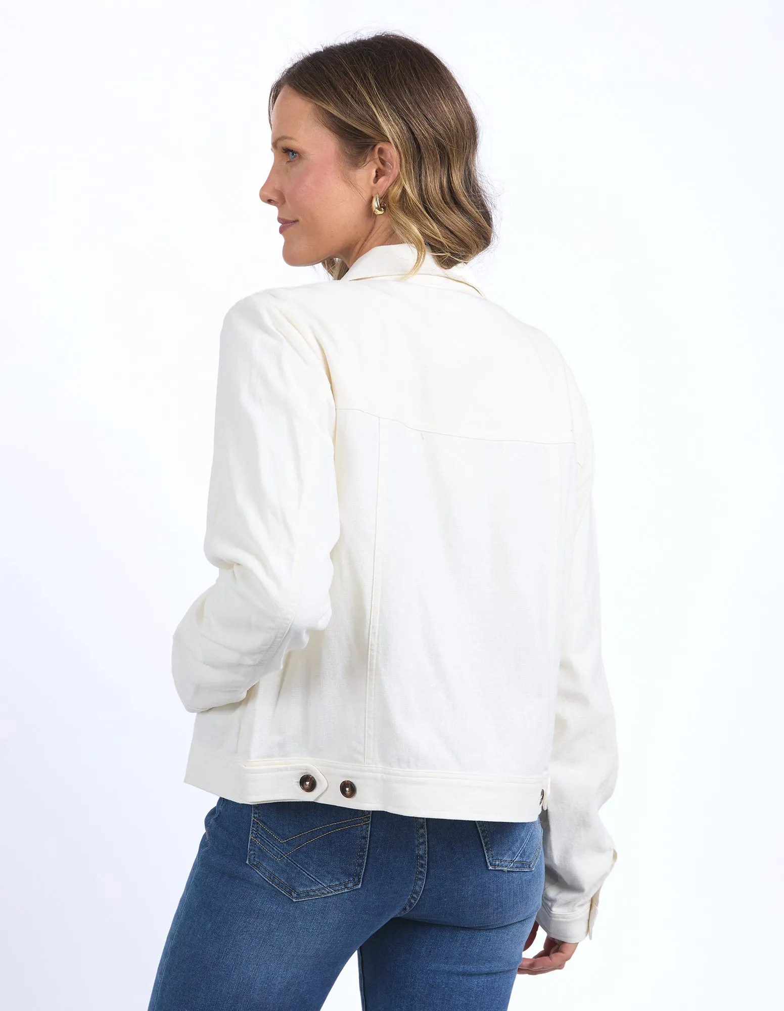 Maylee Jacket Marshmallow sold by Elm Lifestyle product image thumbnail 3