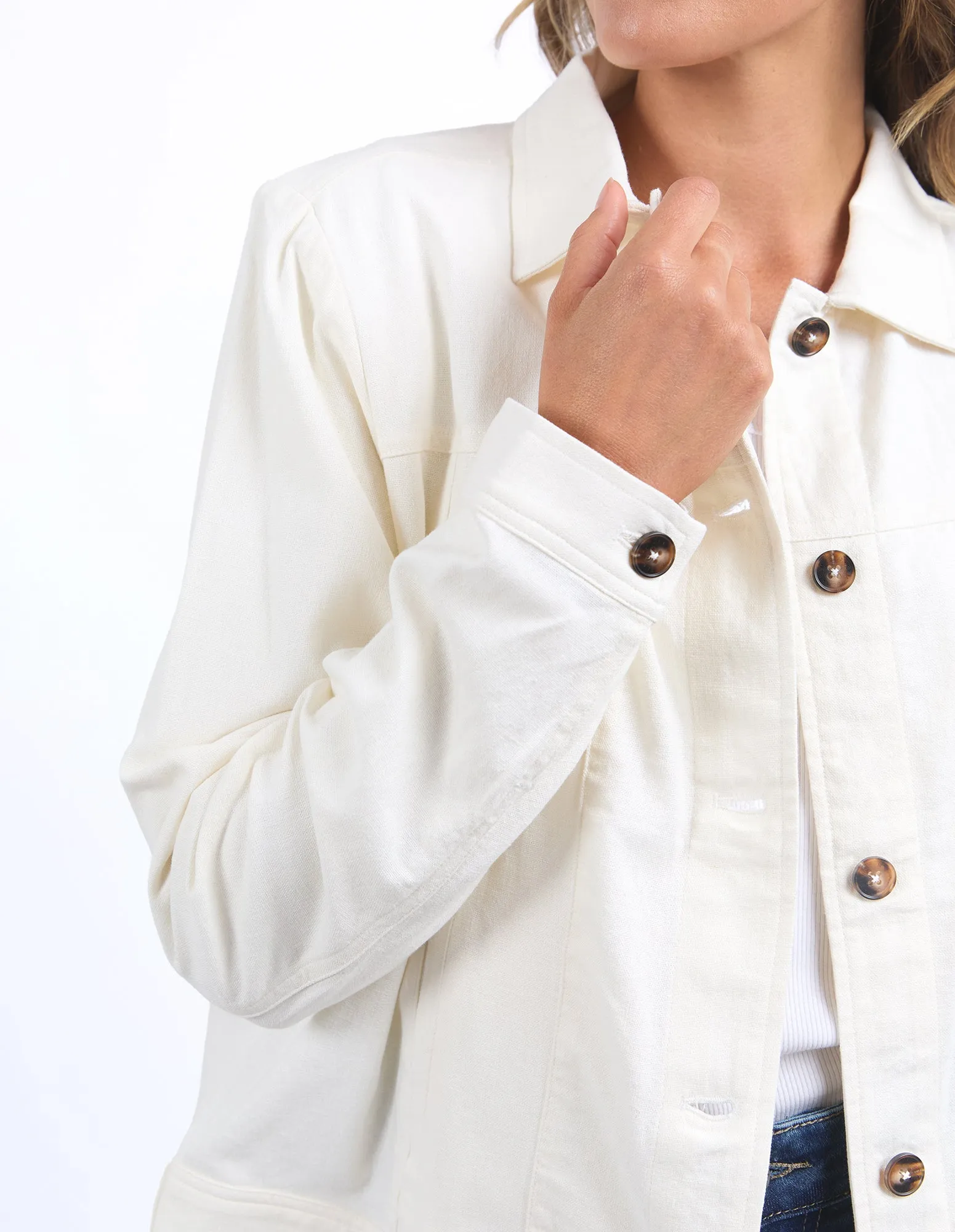 Maylee Jacket Marshmallow sold by Elm Lifestyle product image thumbnail 5