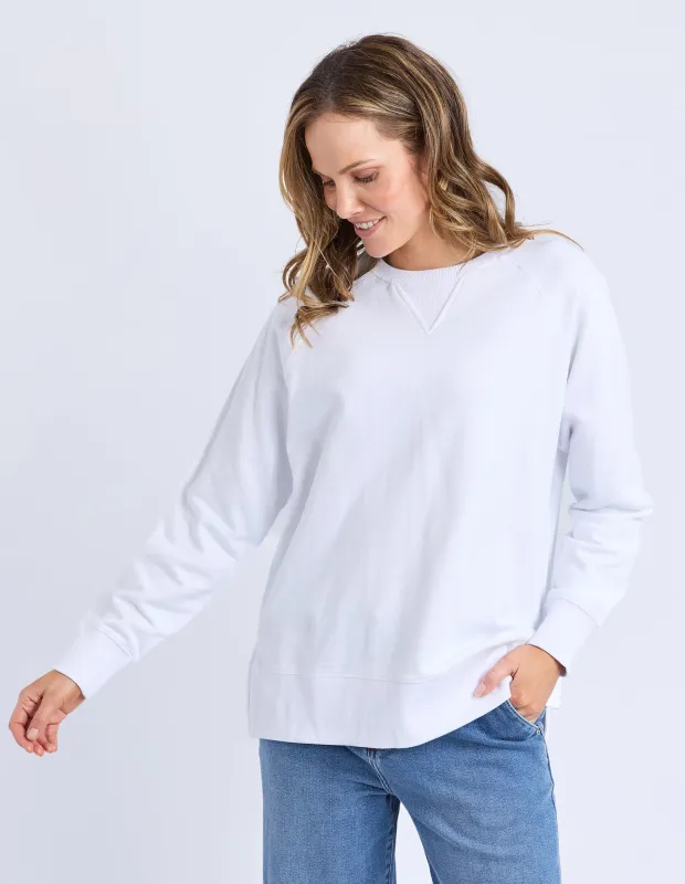 Melbourne Crew White sold by Elm Lifestyle