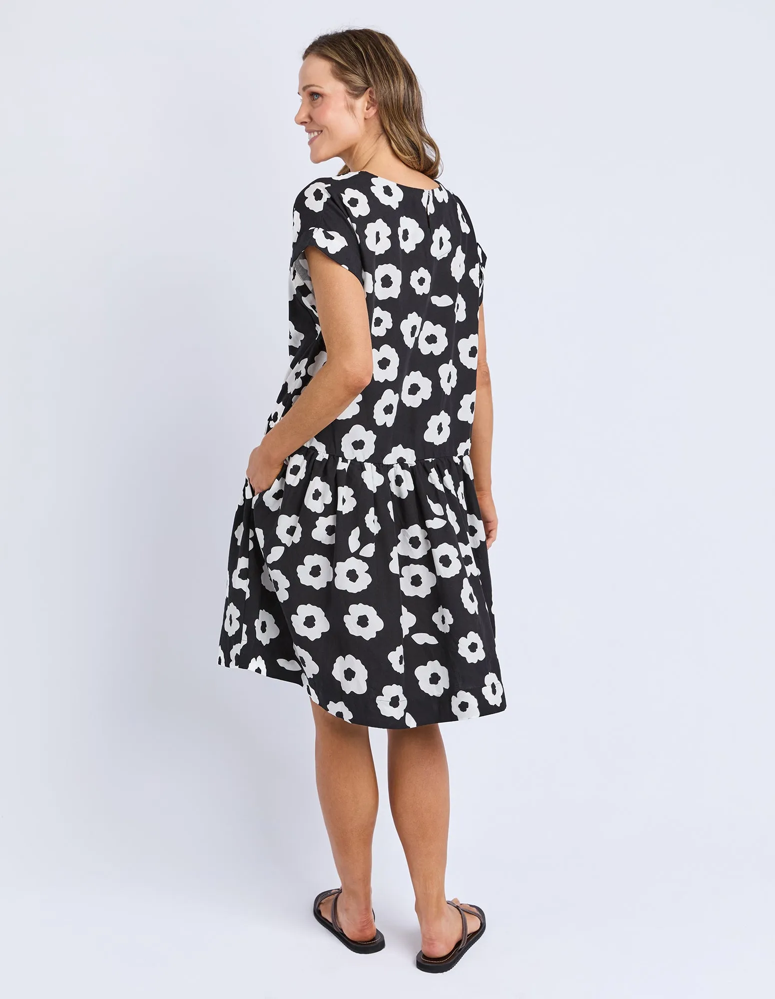Azalea Mid Dress Navy sold by Elm Lifestyle product image thumbnail 3