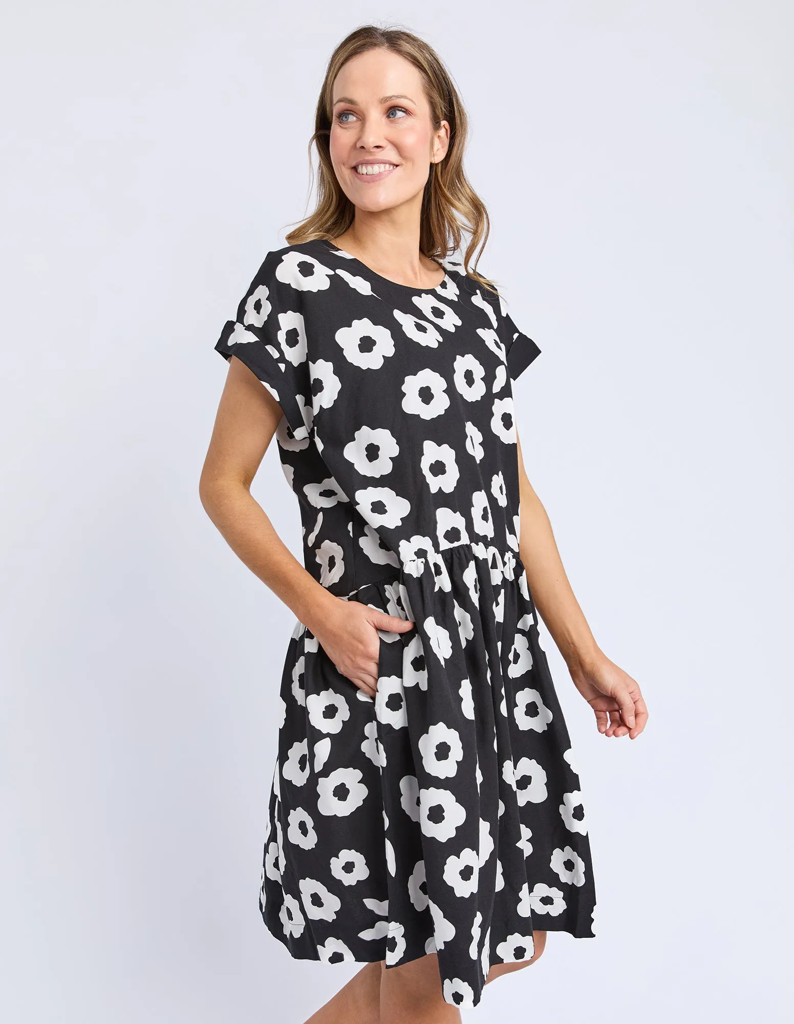 Azalea Mid Dress Navy sold by Elm Lifestyle product image thumbnail 4