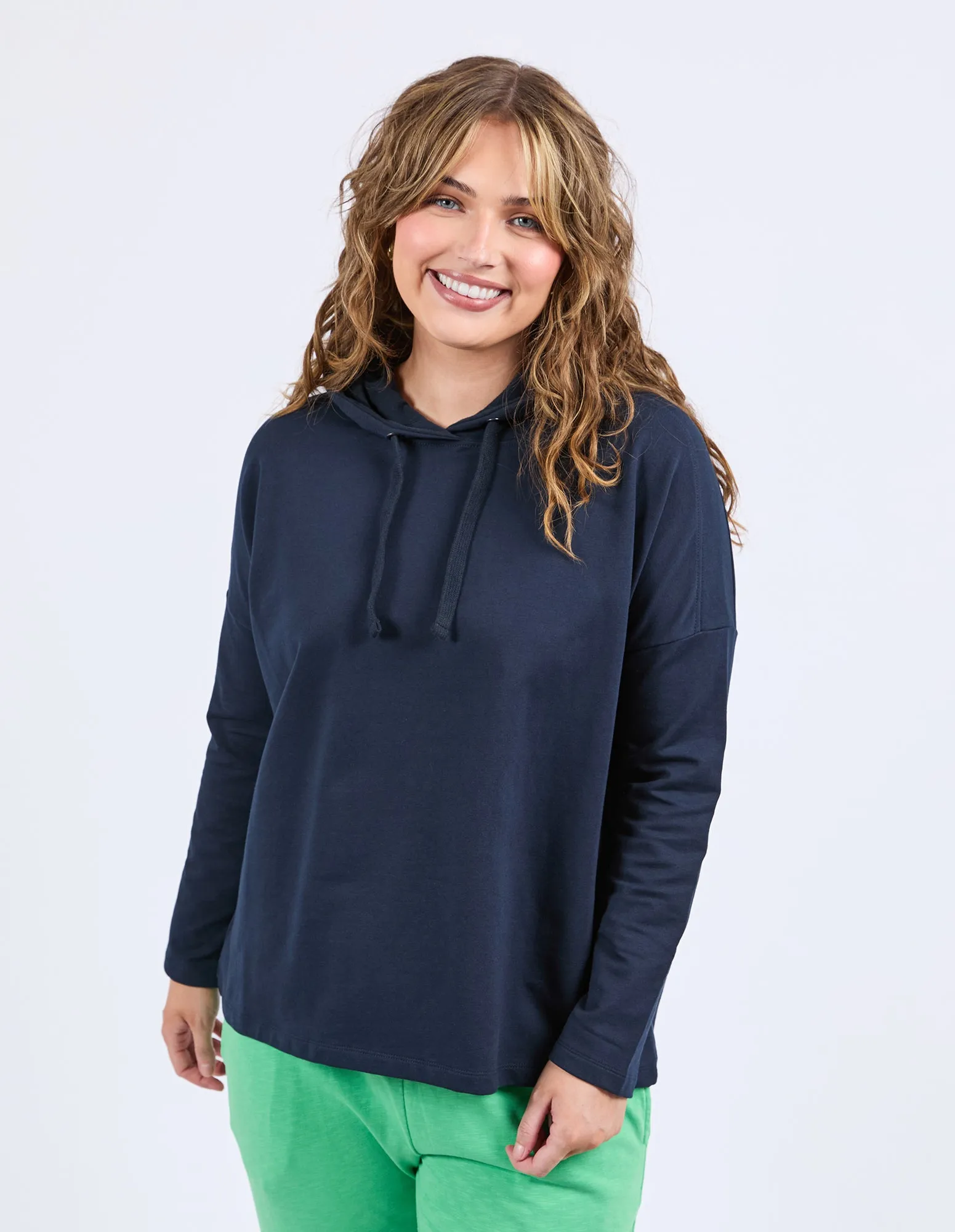 Rhea Hoodie Dark Sapphire sold by Elm Lifestyle