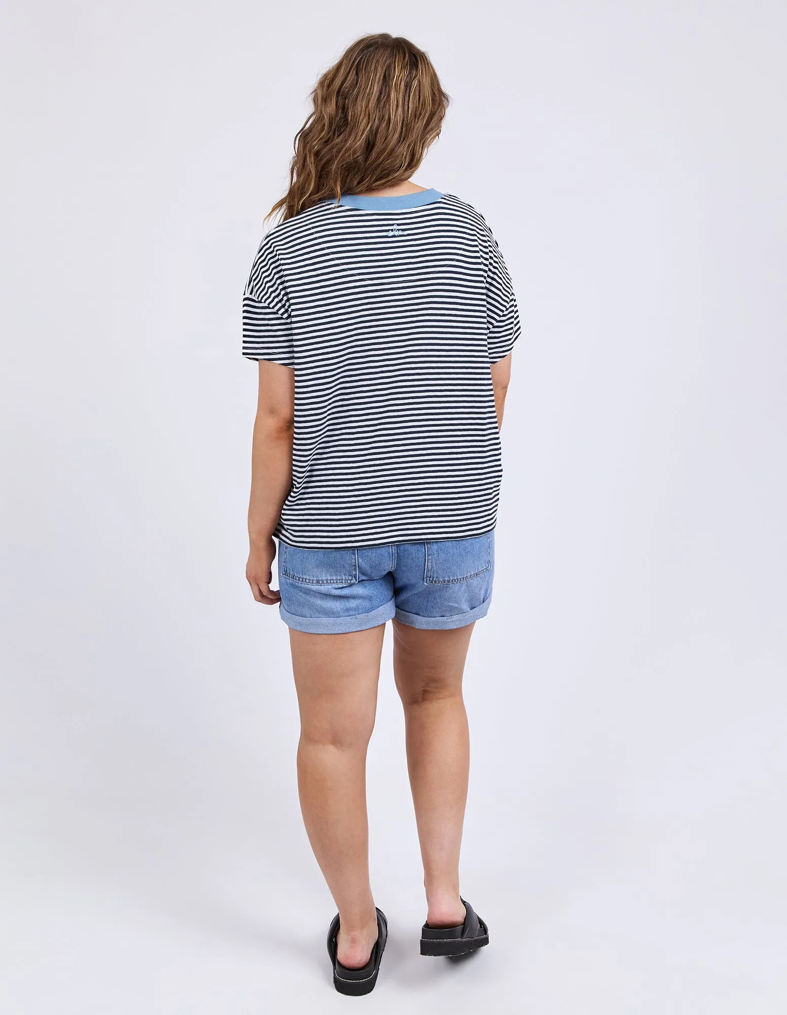Liv Vee Tee Navy & White Stripe sold by Elm Lifestyle product image thumbnail 3