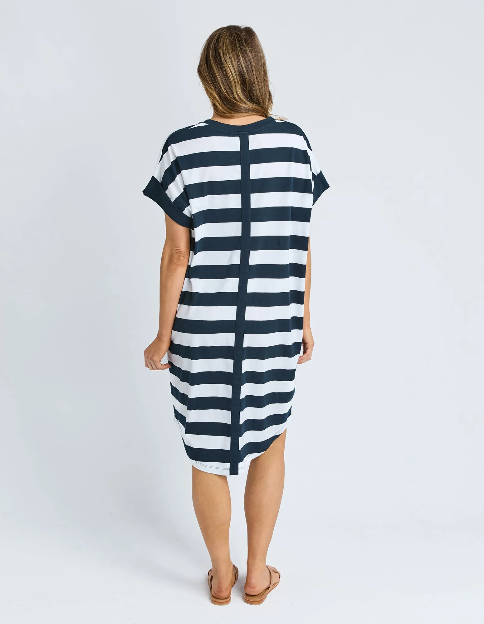 Mckinley Dress Navy And White Stripe sold by Elm Lifestyle product image thumbnail 4