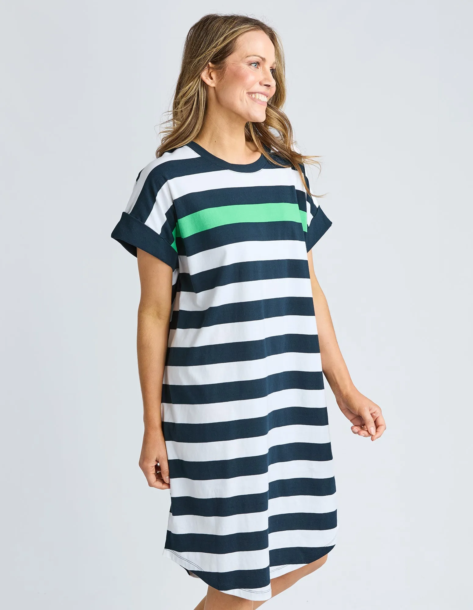 Mckinley Dress Navy And White Stripe sold by Elm Lifestyle product image thumbnail 5