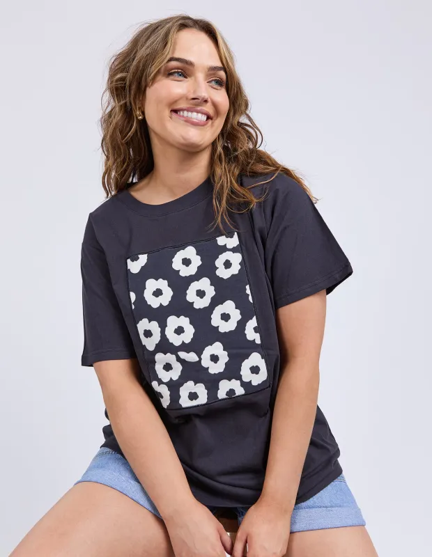Azalea Tee Navy sold by Elm Lifestyle