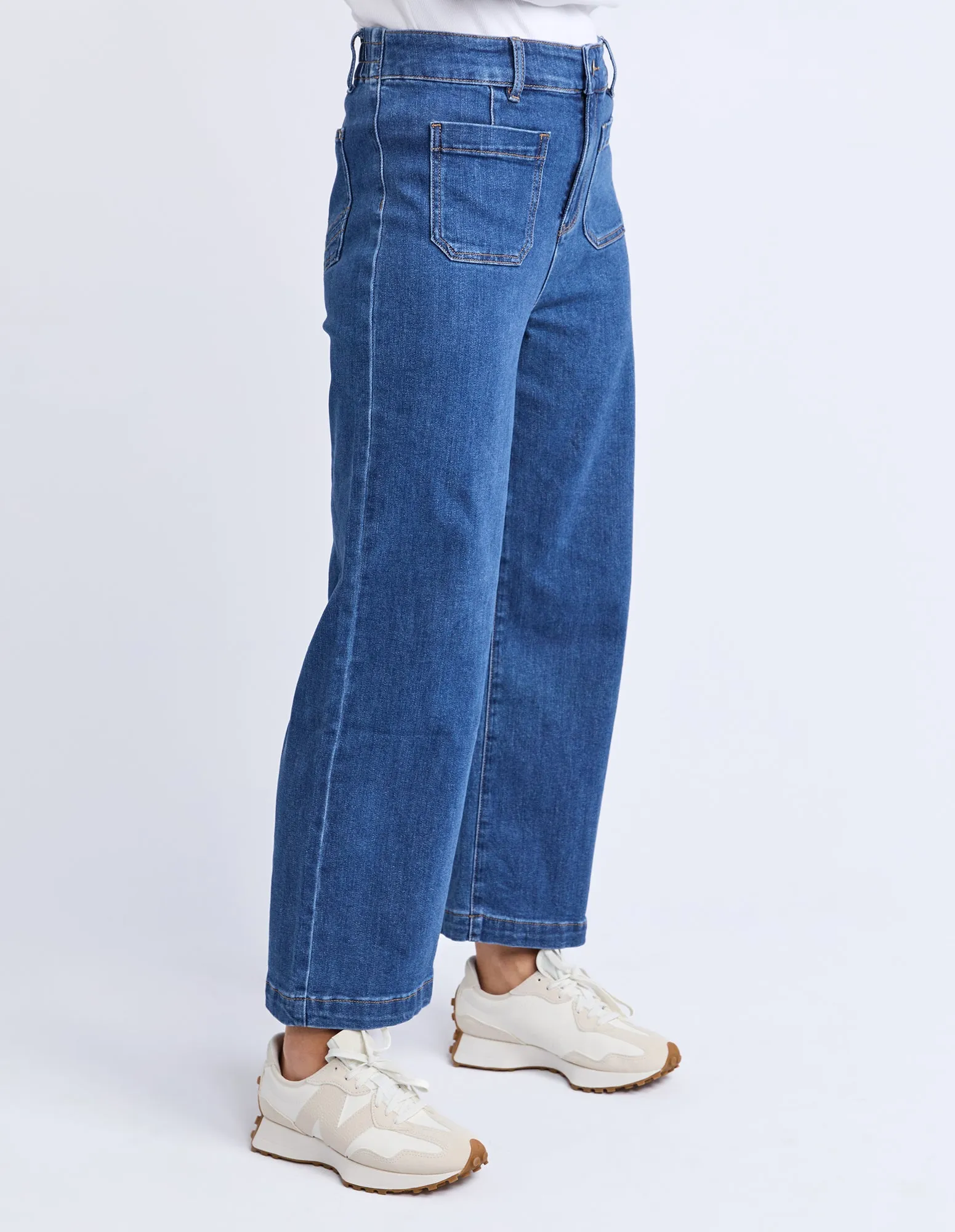 Alyssa Front Pocket Jean Mid Blue Wash sold by Elm Lifestyle product image thumbnail 4