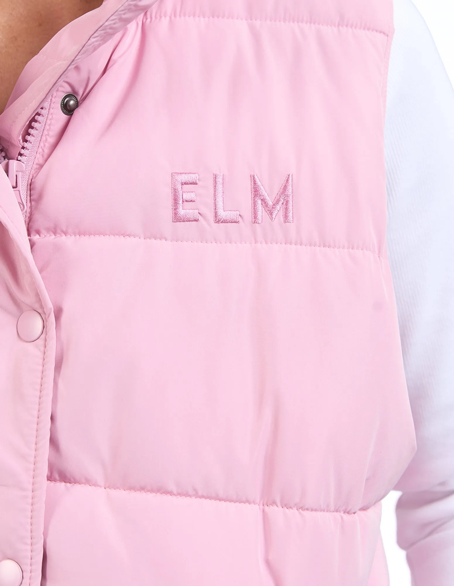 Core Puffer Vest Soft Pink sold by Elm Lifestyle product image thumbnail 5