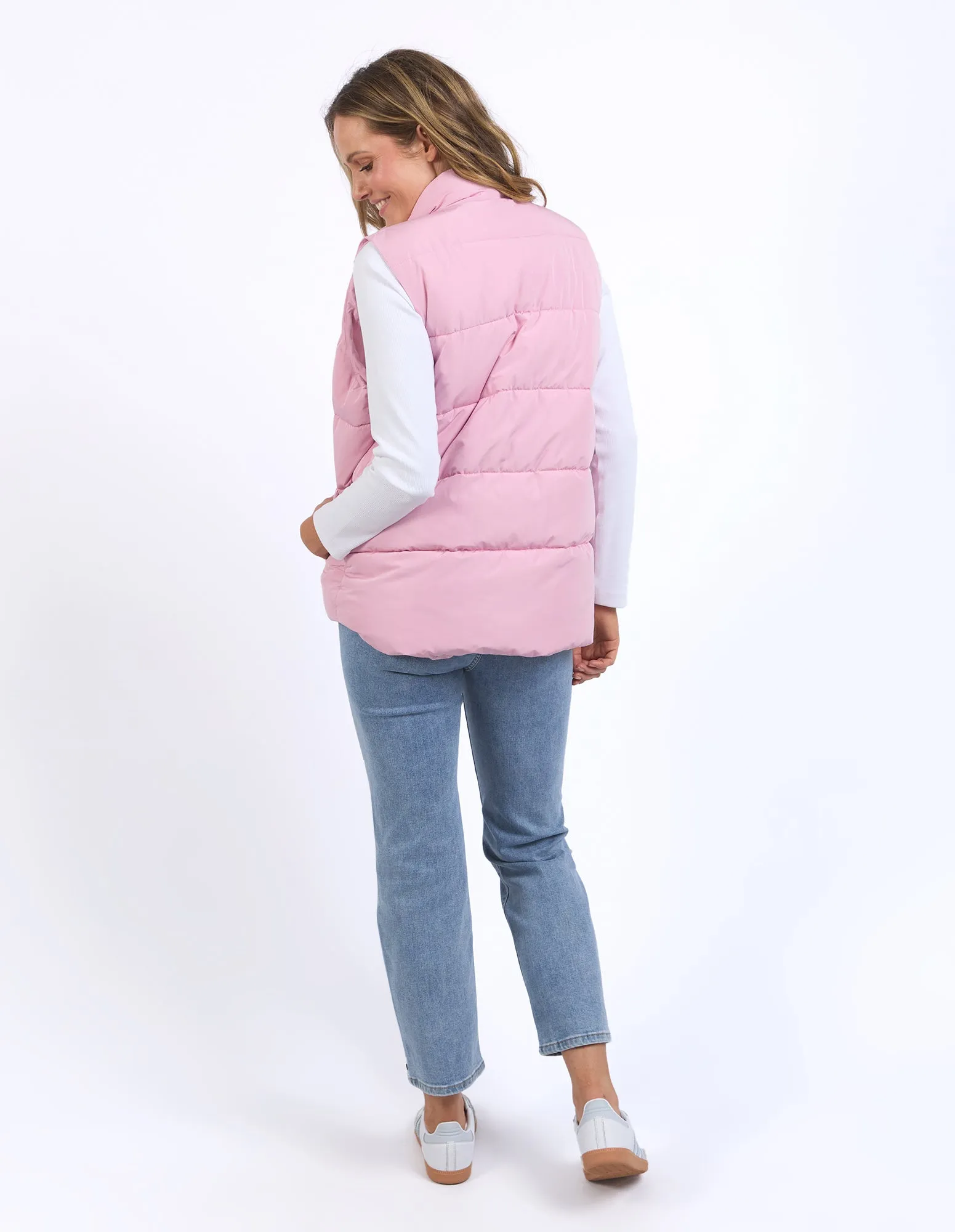 Core Puffer Vest Soft Pink sold by Elm Lifestyle product image thumbnail 3