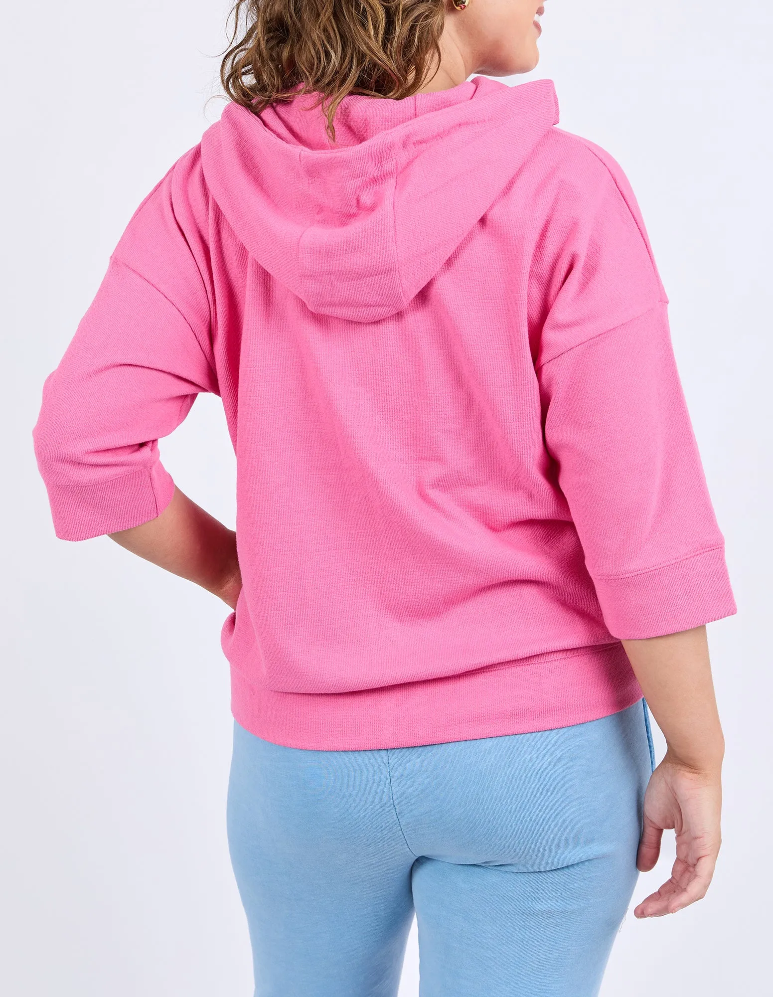 Beachy Zip Hoodie Aurora Pink sold by Elm Lifestyle product image thumbnail 3