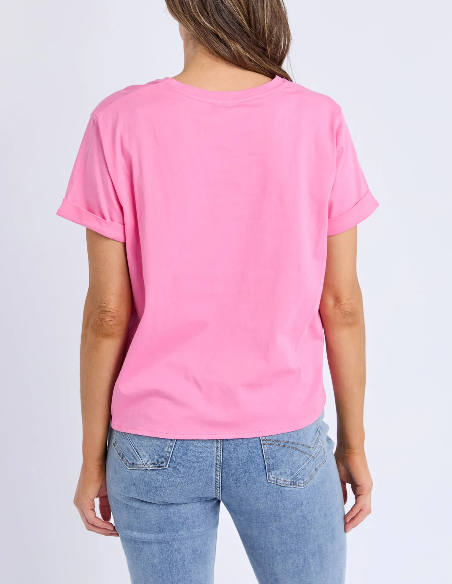 Knot Short Sleeve Tee Aurora Pink sold by Elm Lifestyle product image thumbnail 3