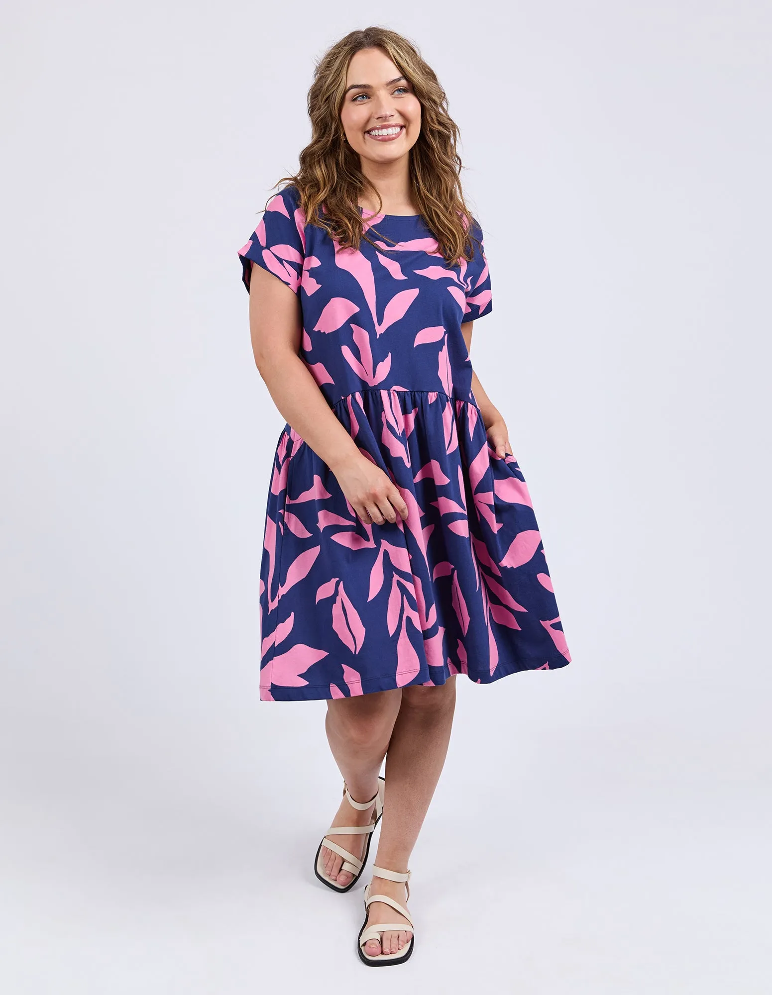 Mimosa Dress Blue Depth sold by Elm Lifestyle product image thumbnail 2
