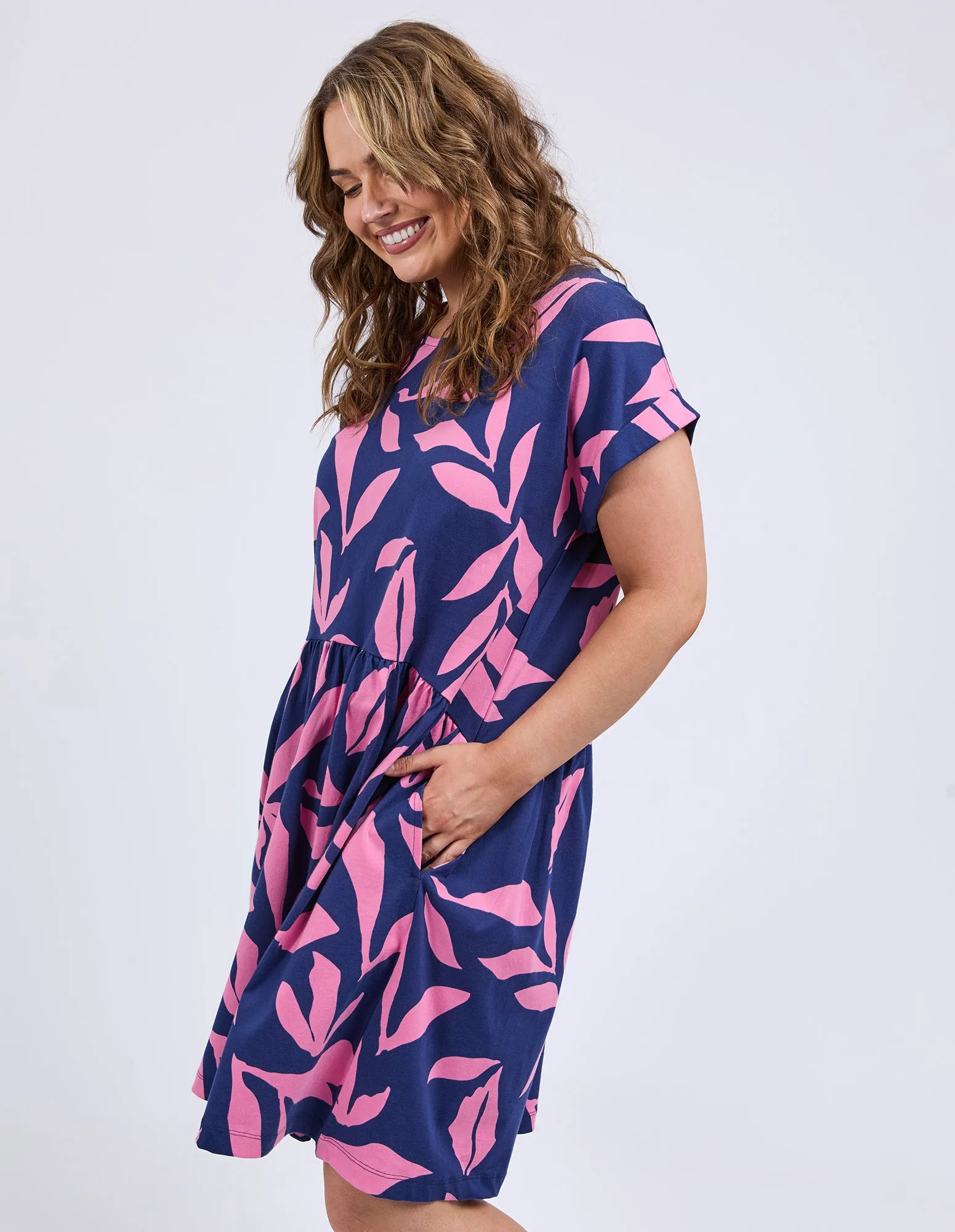 Mimosa Dress Blue Depth sold by Elm Lifestyle product image thumbnail 5