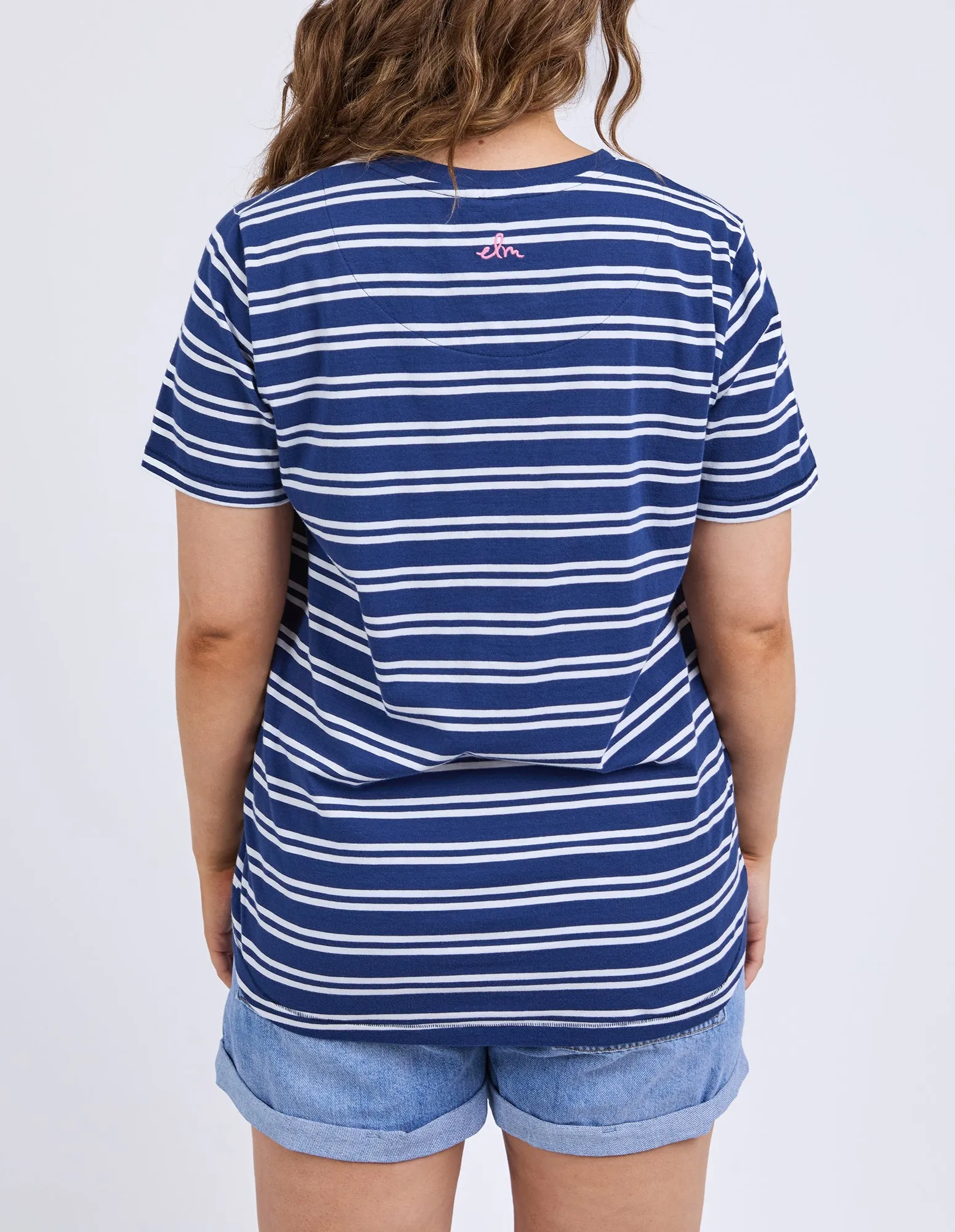 Sylvia Tee Blue Depths sold by Elm Lifestyle product image thumbnail 3