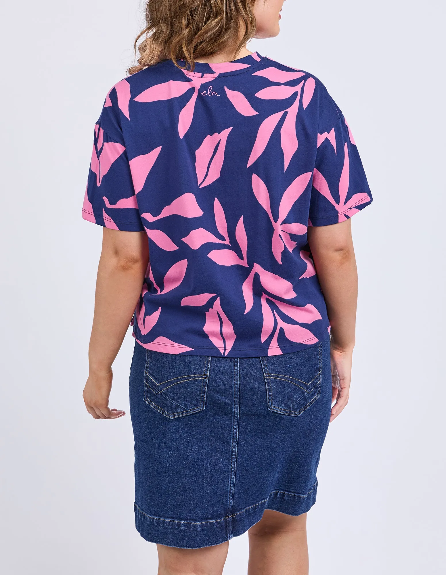 Mimosa Tee Blue Depth sold by Elm Lifestyle product image thumbnail 4