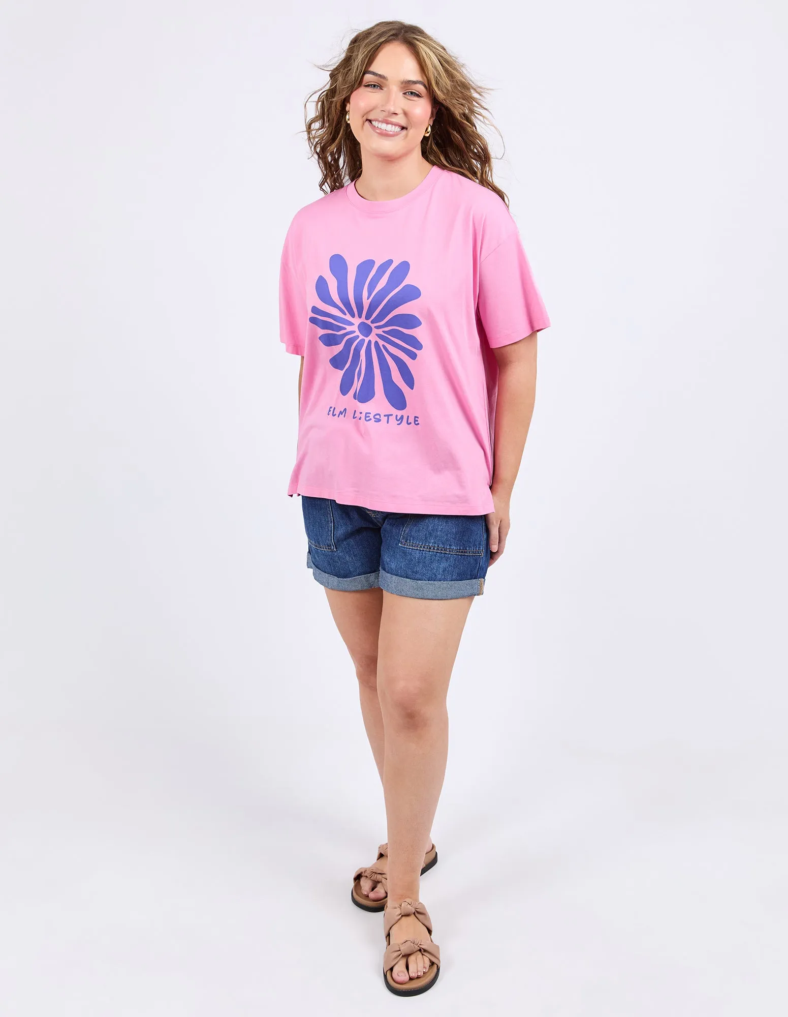 Camelia Tee Chateau Rose sold by Elm Lifestyle product image thumbnail 3