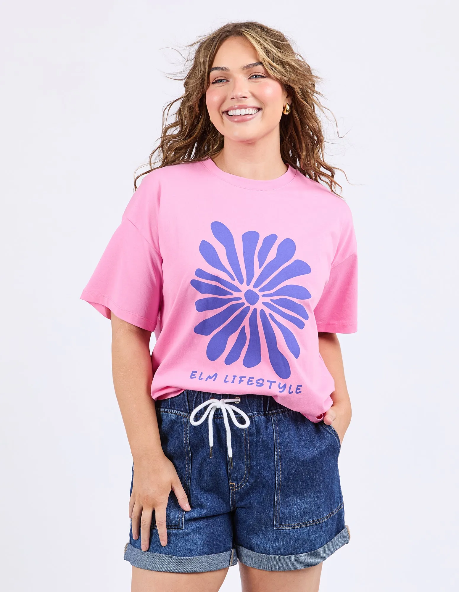 Camelia Tee Chateau Rose sold by Elm Lifestyle product image thumbnail 2
